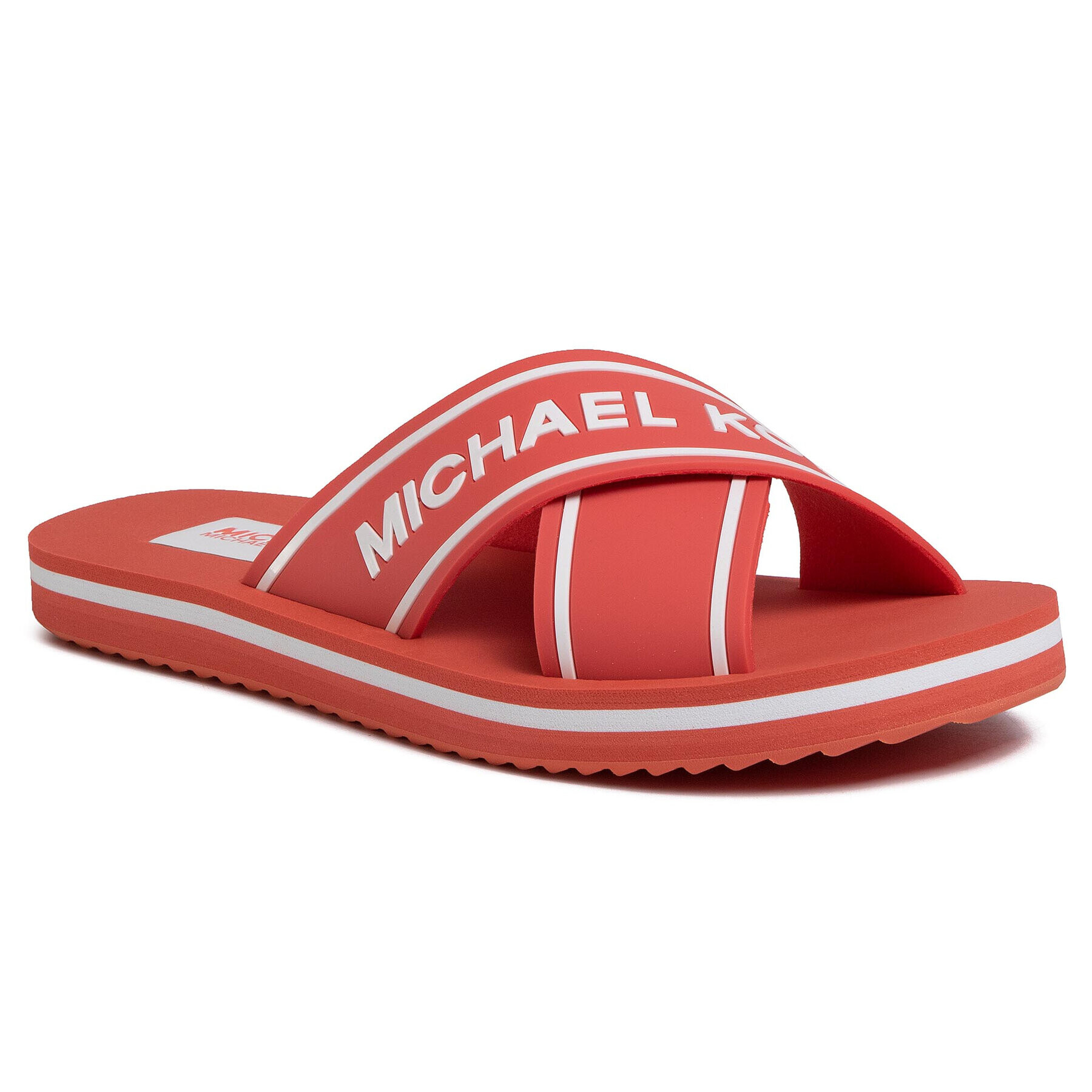 MICHAEL Michael Kors Джапанки Sparrow Slide 40S0SPFA1Q Червен - Pepit.bg