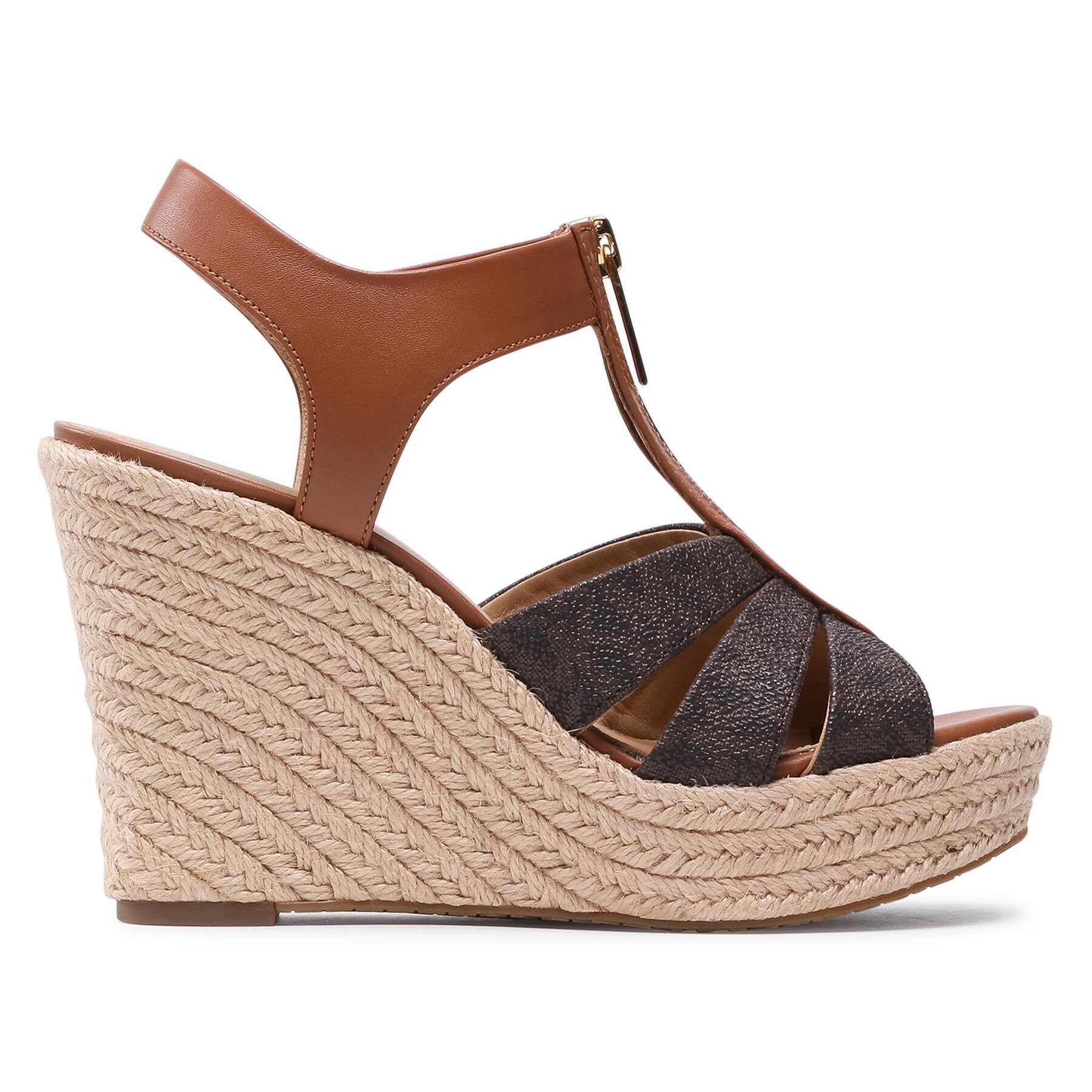 MICHAEL Michael Kors Еспадрили Berkley Wedge 40S1BRMS1B Кафяв - Pepit.bg