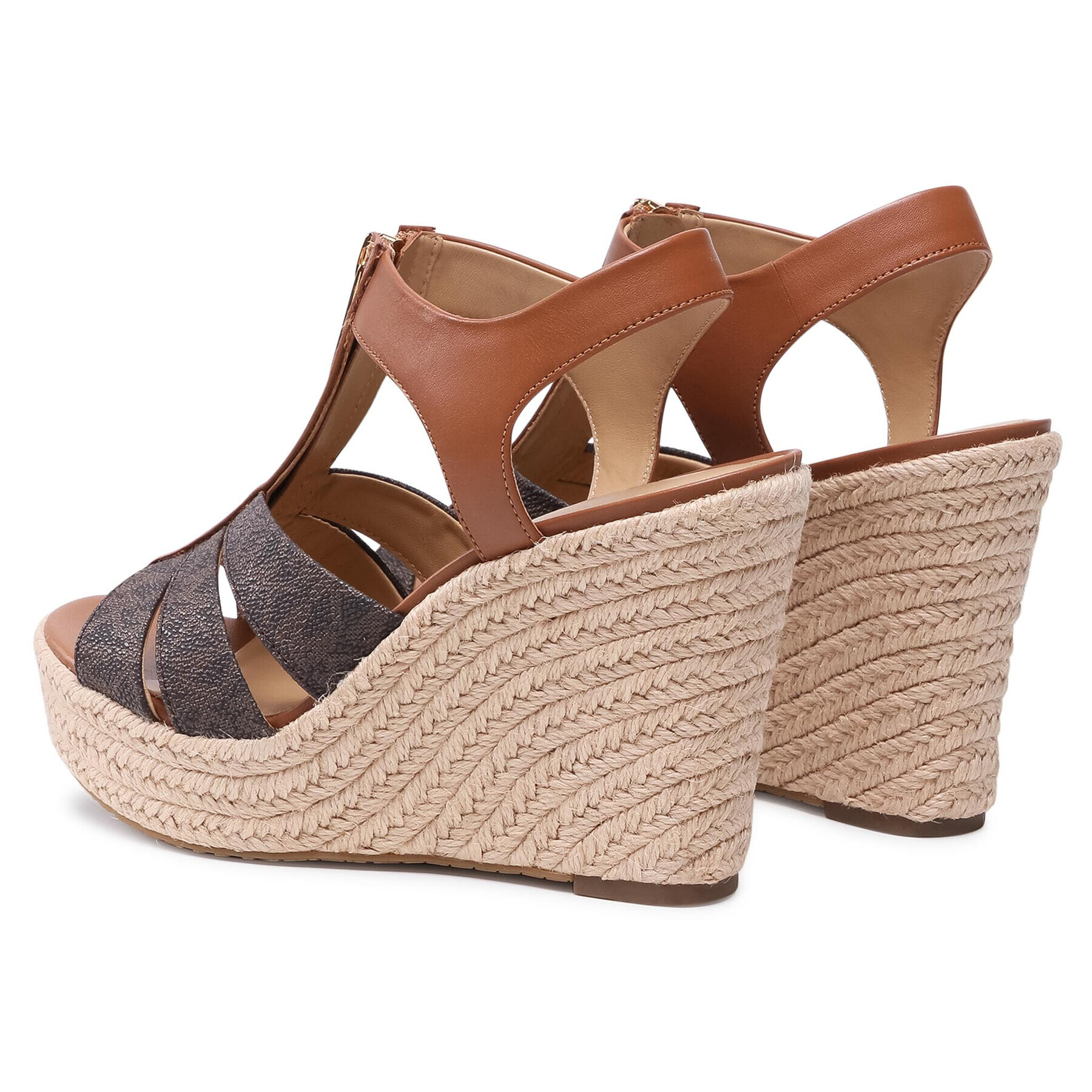 MICHAEL Michael Kors Еспадрили Berkley Wedge 40S1BRMS1B Кафяв - Pepit.bg