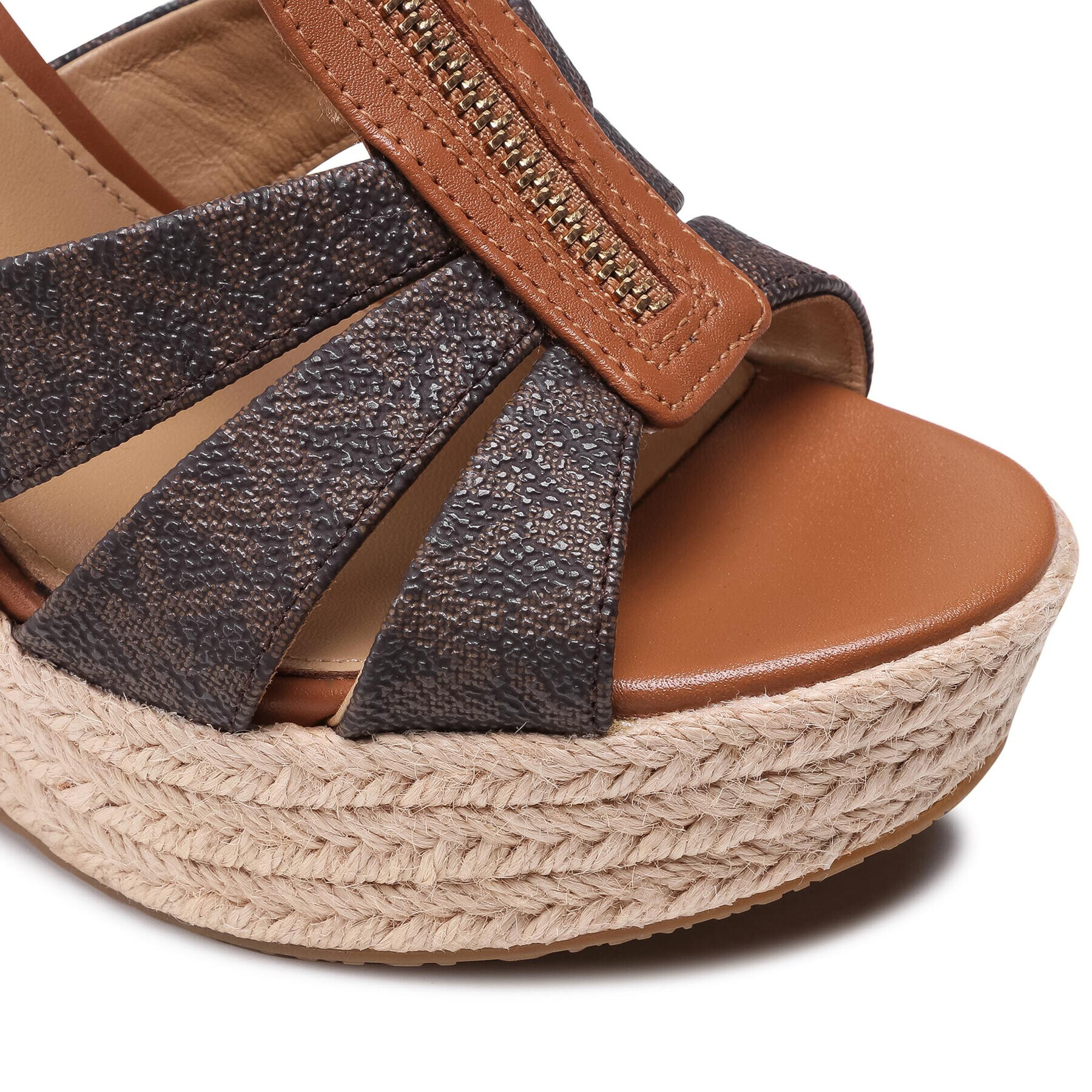 MICHAEL Michael Kors Еспадрили Berkley Wedge 40S1BRMS1B Кафяв - Pepit.bg