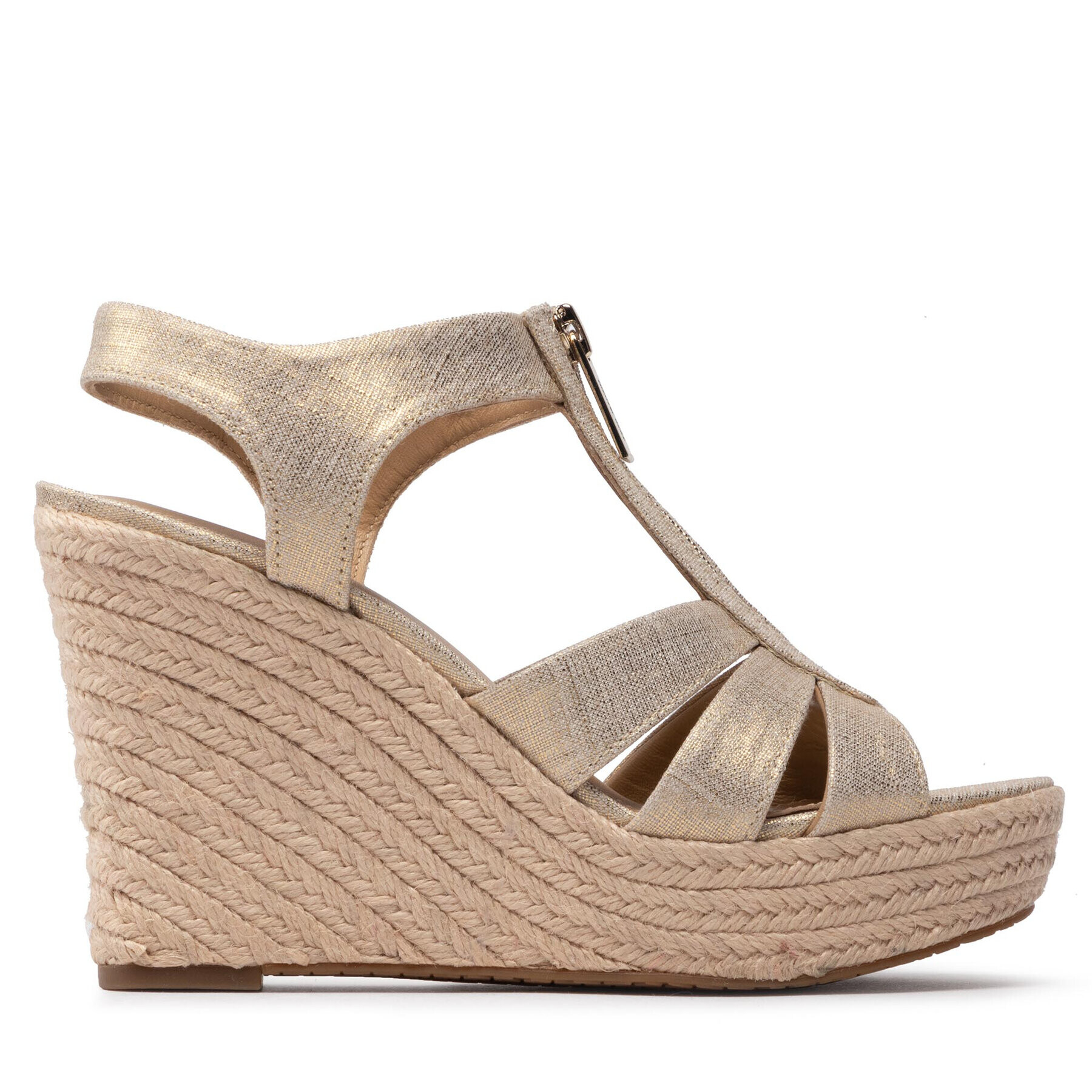 MICHAEL Michael Kors Еспадрили Berkley Wedge 40S9BRMS3D Златист - Pepit.bg