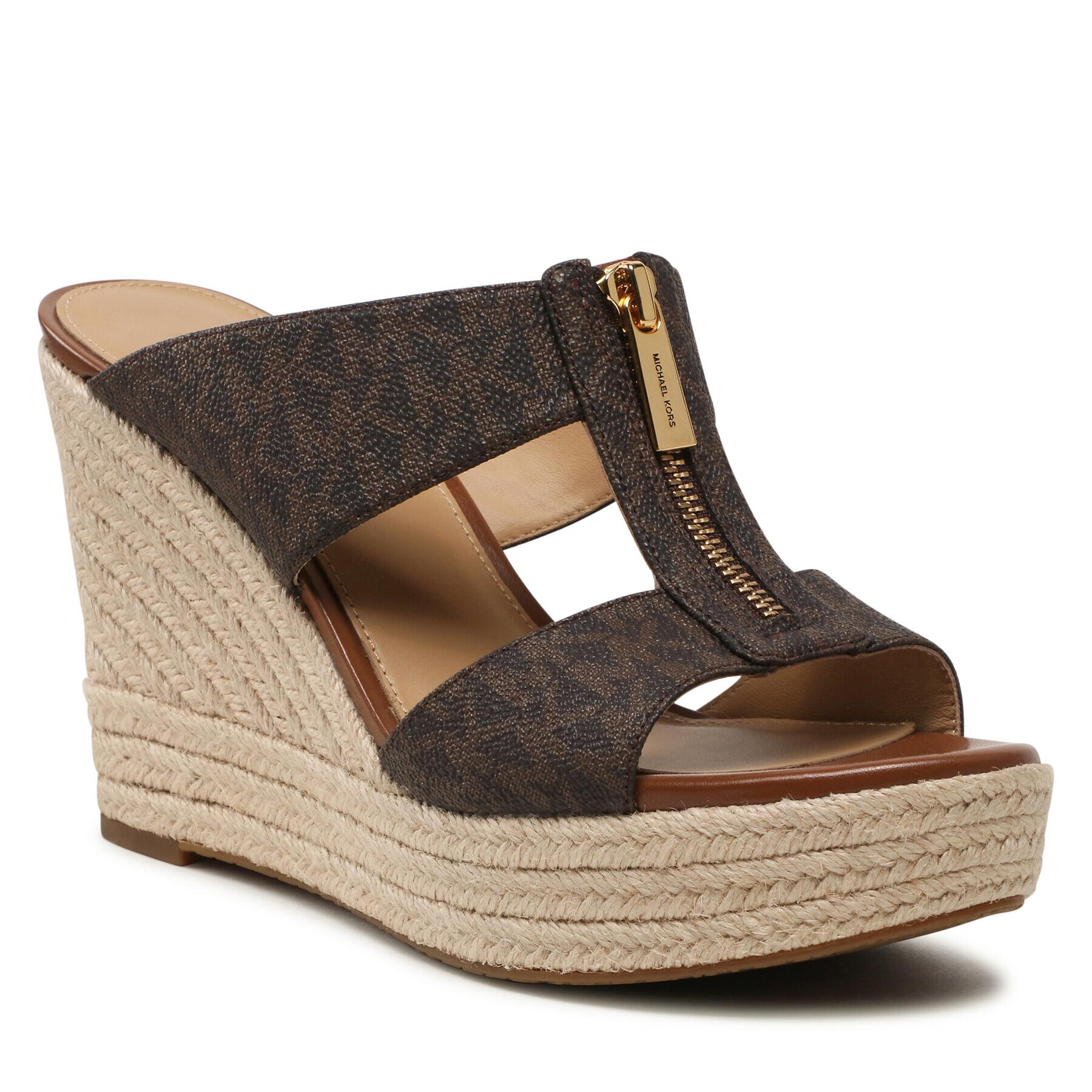 MICHAEL Michael Kors Еспадрили Bradley Mule 40S3BYMS1B Кафяв - Pepit.bg