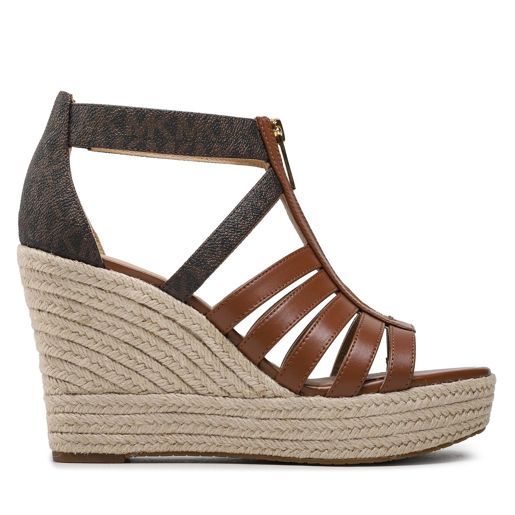 MICHAEL Michael Kors Еспадрили Bradley Wedge 40S3BYMS2B Кафяв - Pepit.bg