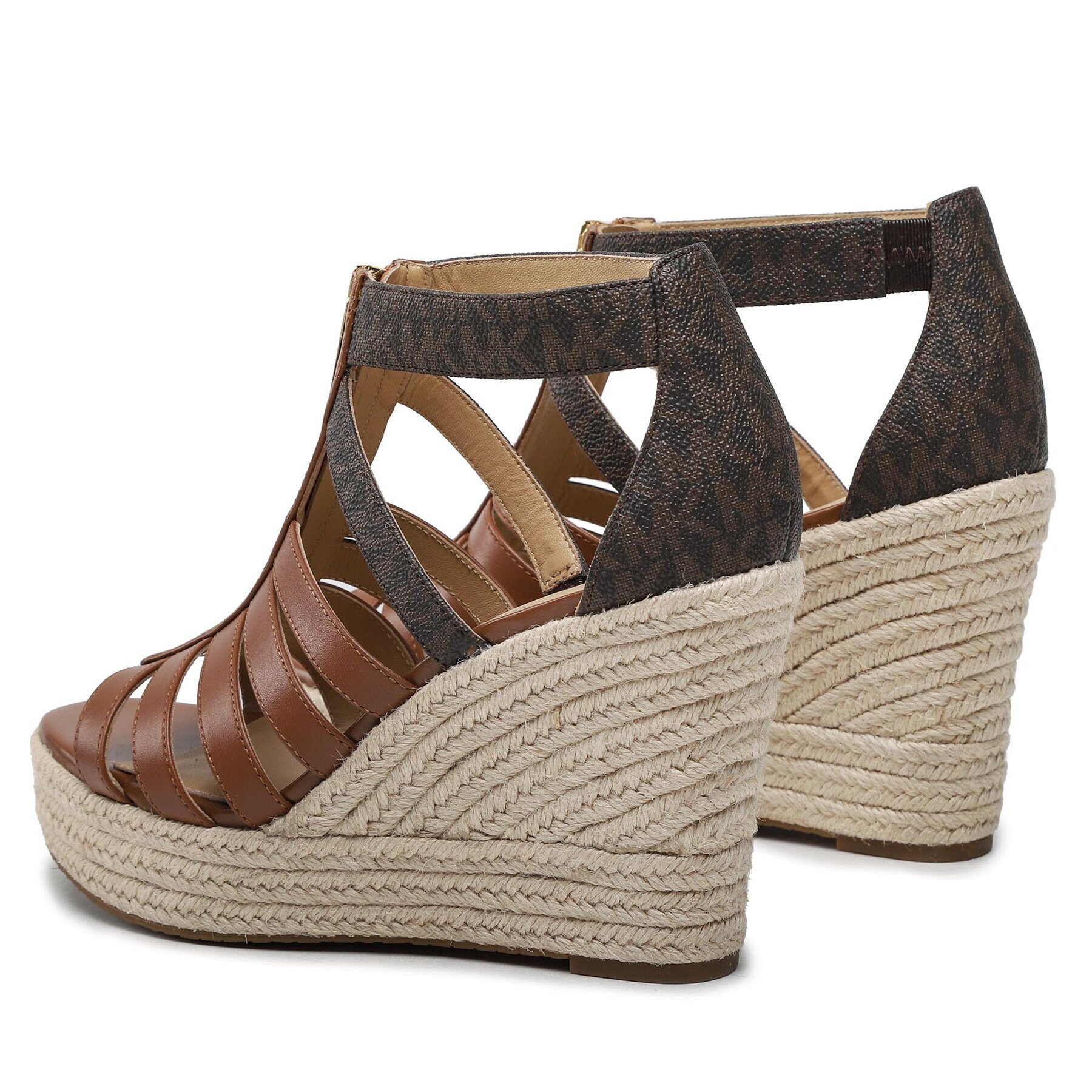 MICHAEL Michael Kors Еспадрили Bradley Wedge 40S3BYMS2B Кафяв - Pepit.bg