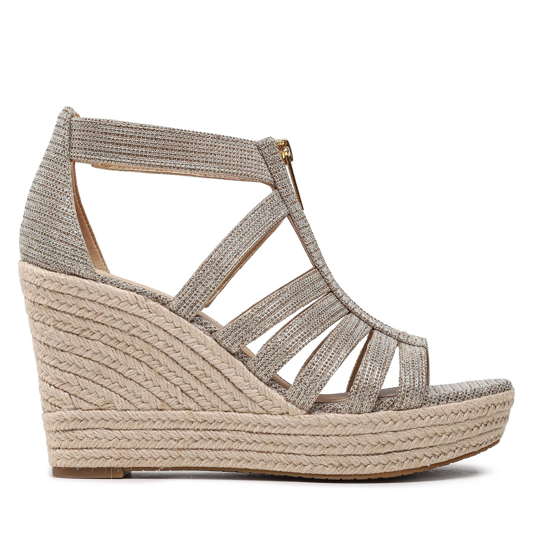 MICHAEL Michael Kors Еспадрили Bradley Wedge 40S3BYMS3D Златист - Pepit.bg