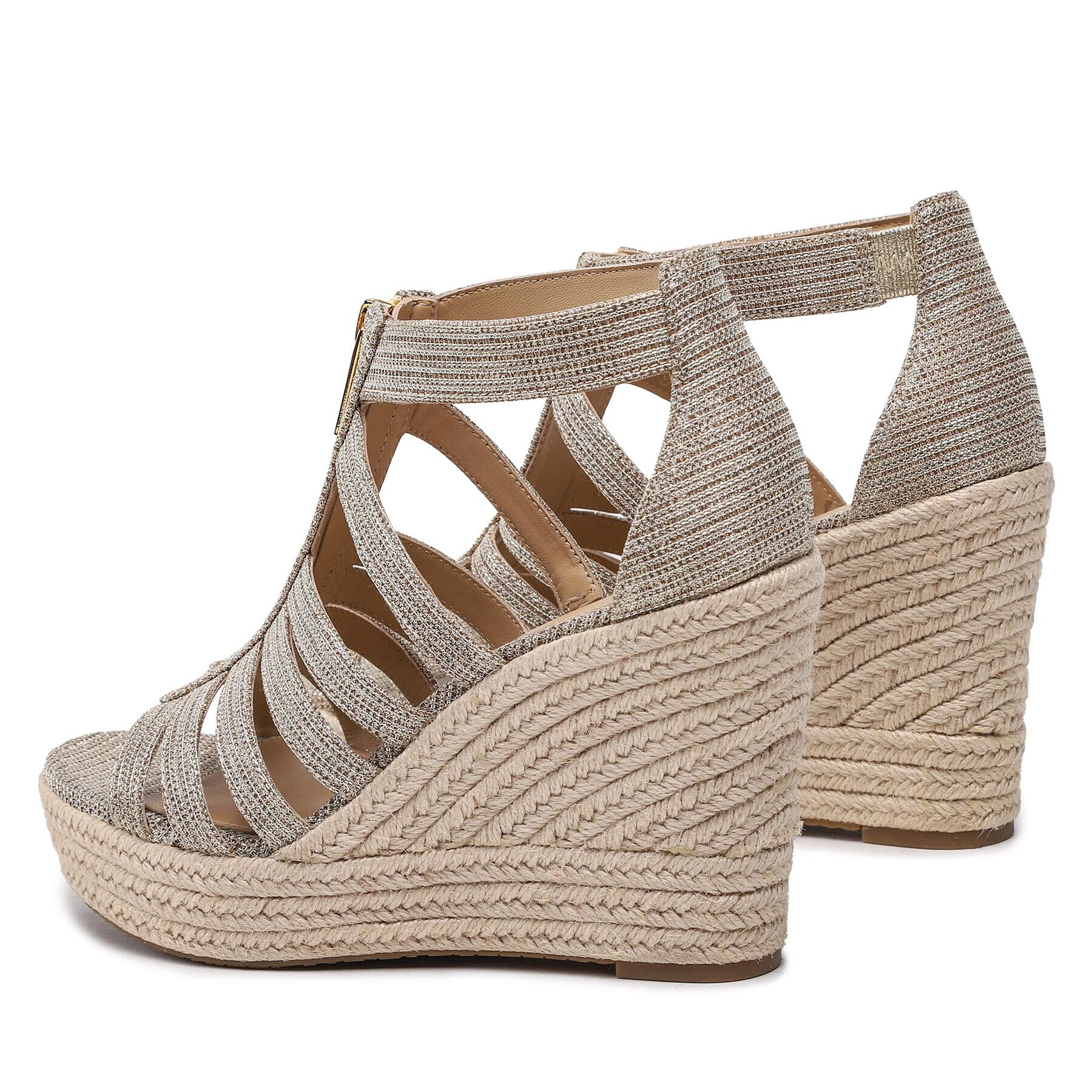MICHAEL Michael Kors Еспадрили Bradley Wedge 40S3BYMS3D Златист - Pepit.bg