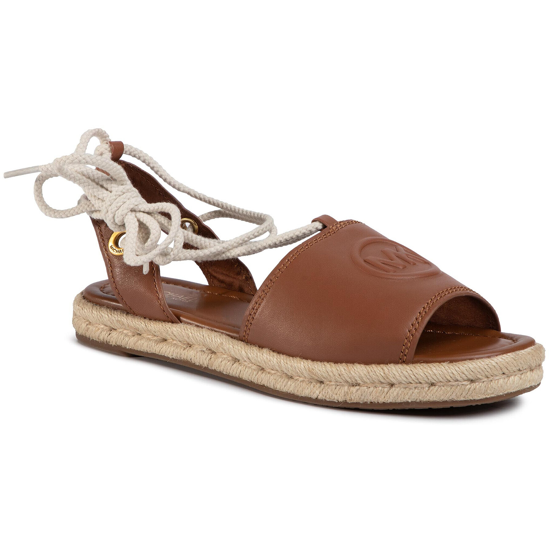 MICHAEL Michael Kors Еспадрили Delyn Sandal 40S0DYFA1L Кафяв - Pepit.bg