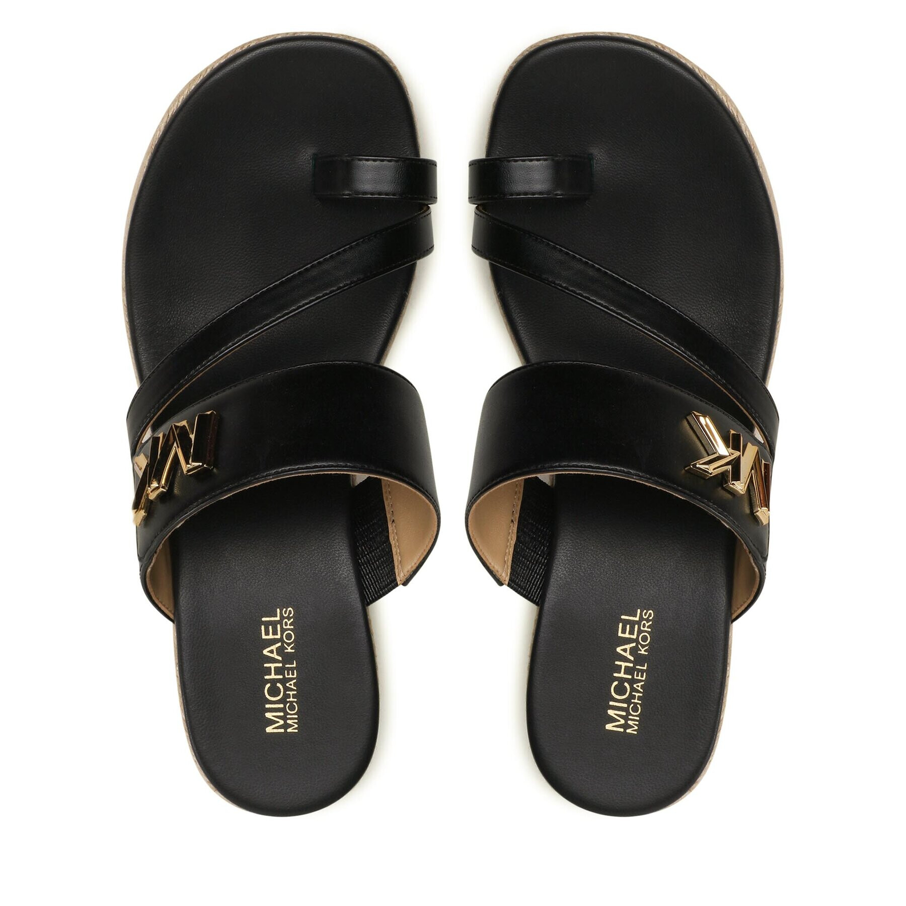 MICHAEL Michael Kors Еспадрили Jilly Mid Wedge 40S3JLMSAL Черен - Pepit.bg