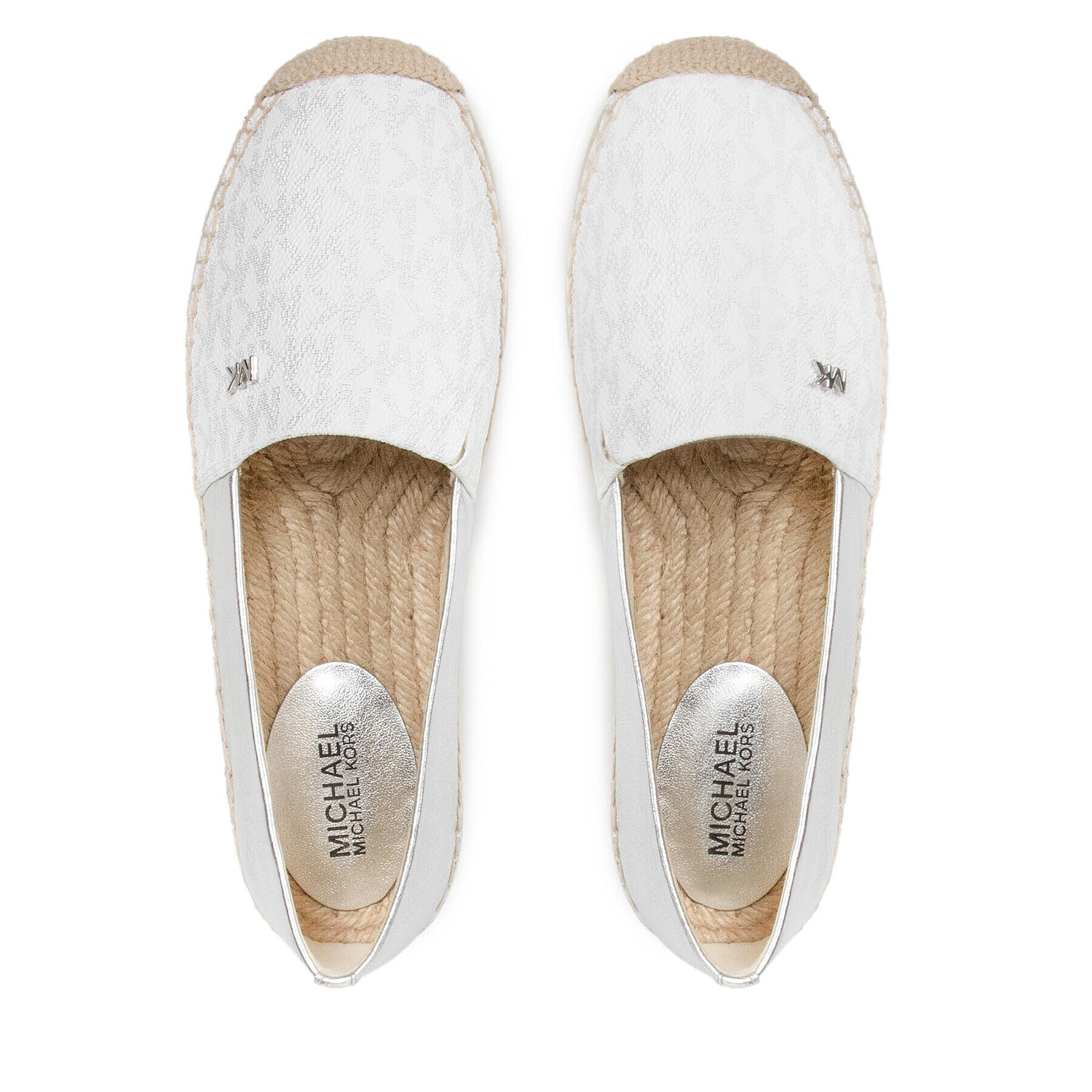 MICHAEL Michael Kors Еспадрили Kendrick Slip On 40R2KNFP3B Бял - Pepit.bg