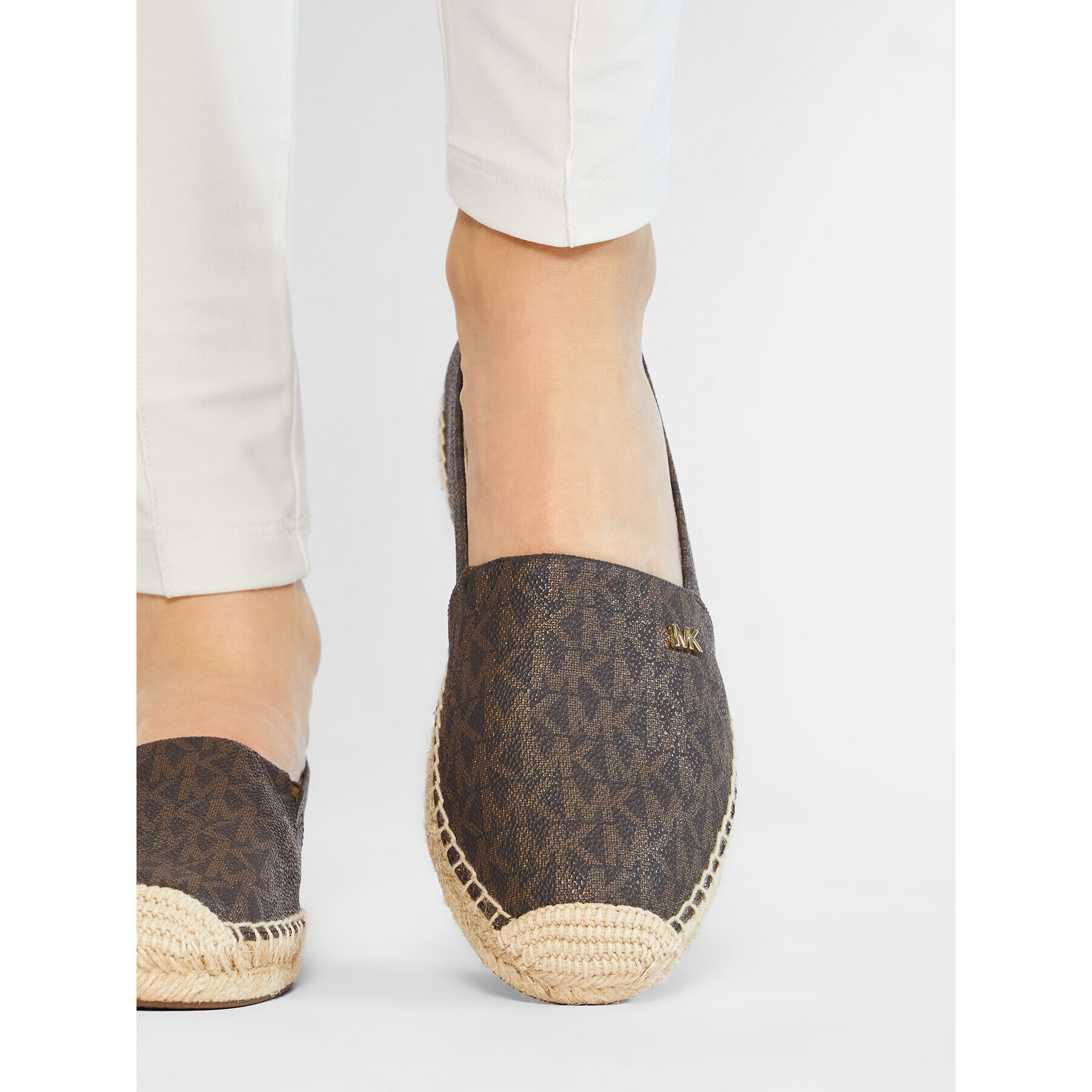 MICHAEL Michael Kors Еспадрили Kendrick Slip On 40R6KNFP1B Кафяв - Pepit.bg