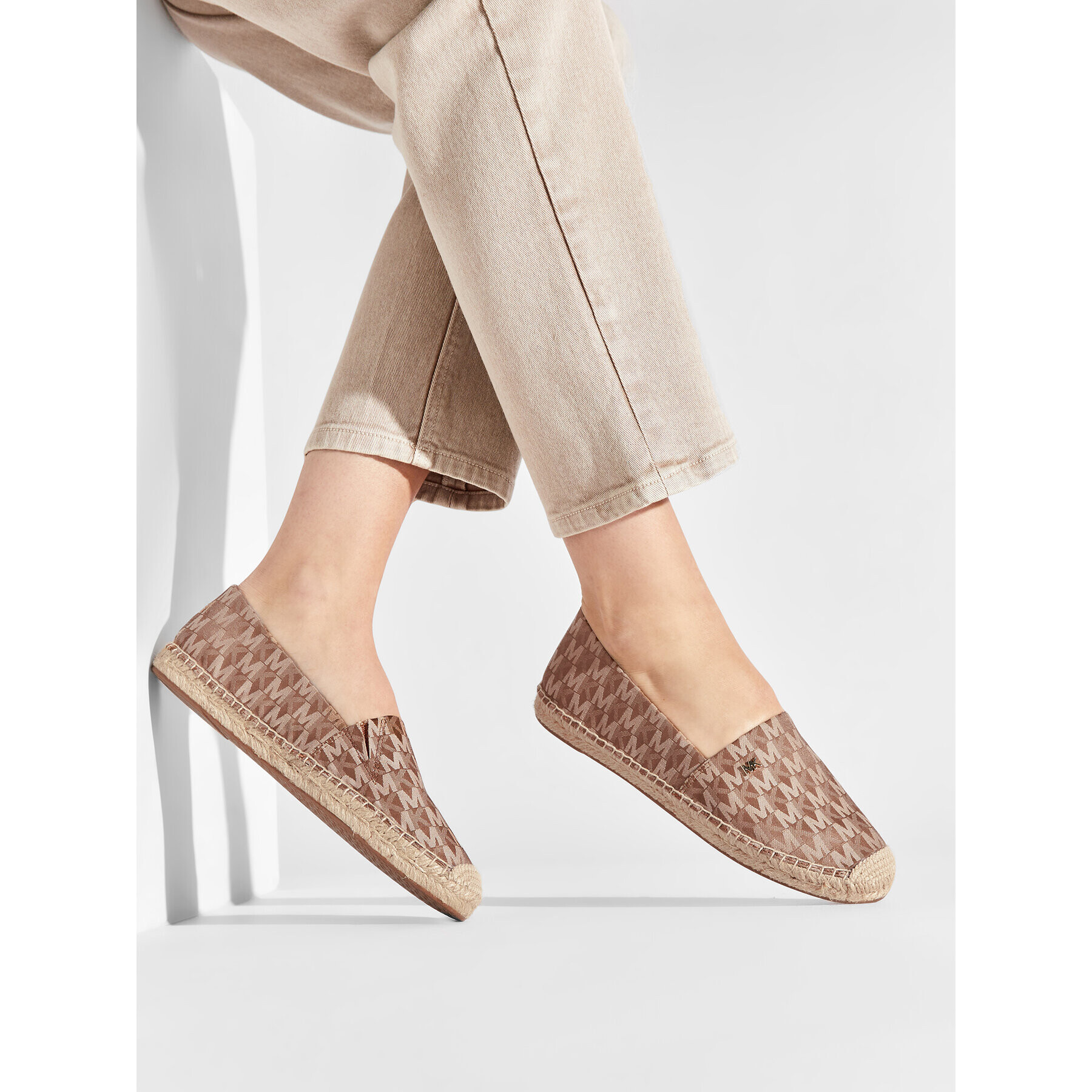 MICHAEL Michael Kors Еспадрили Kendrick Slip On 40S2KNFP1Y Кафяв - Pepit.bg