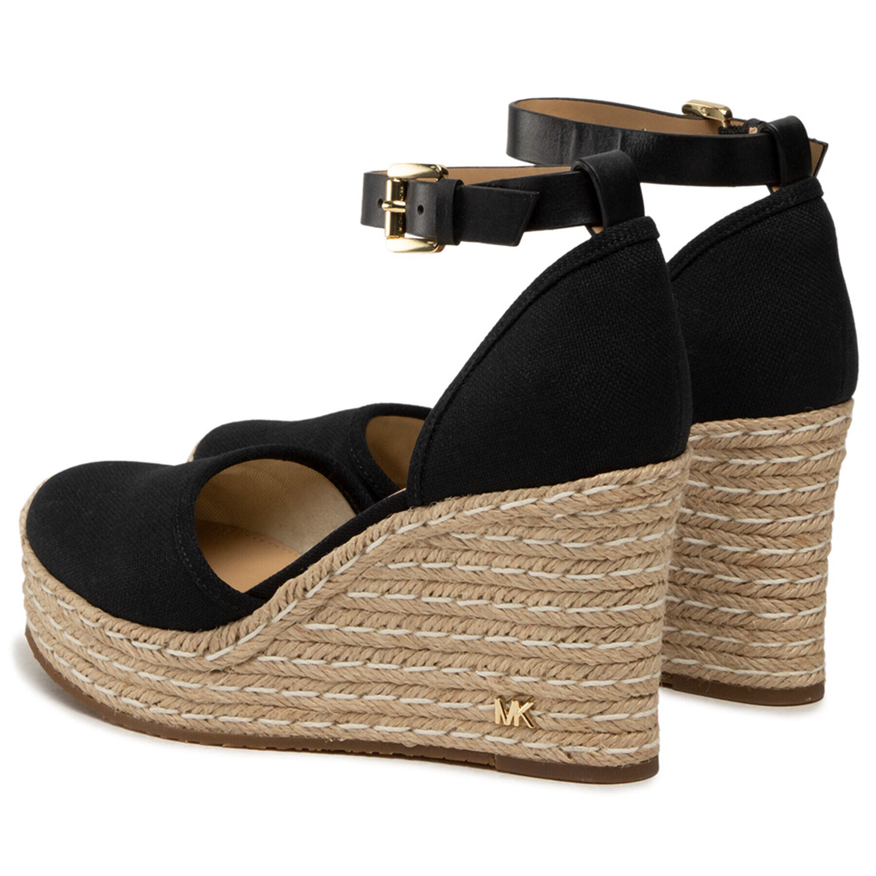 MICHAEL Michael Kors Еспадрили Kendrick Wedge 40S9KNMS2D Черен - Pepit.bg