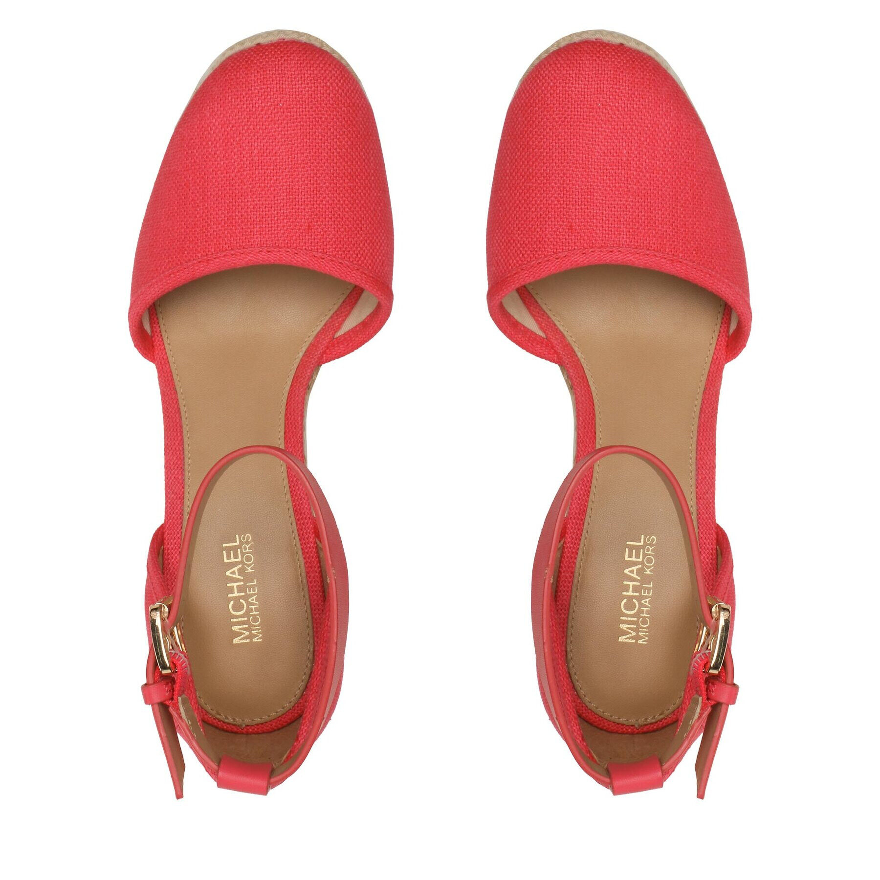 MICHAEL Michael Kors Еспадрили Kendrick Wedge 40S9KNMS2D Розов - Pepit.bg