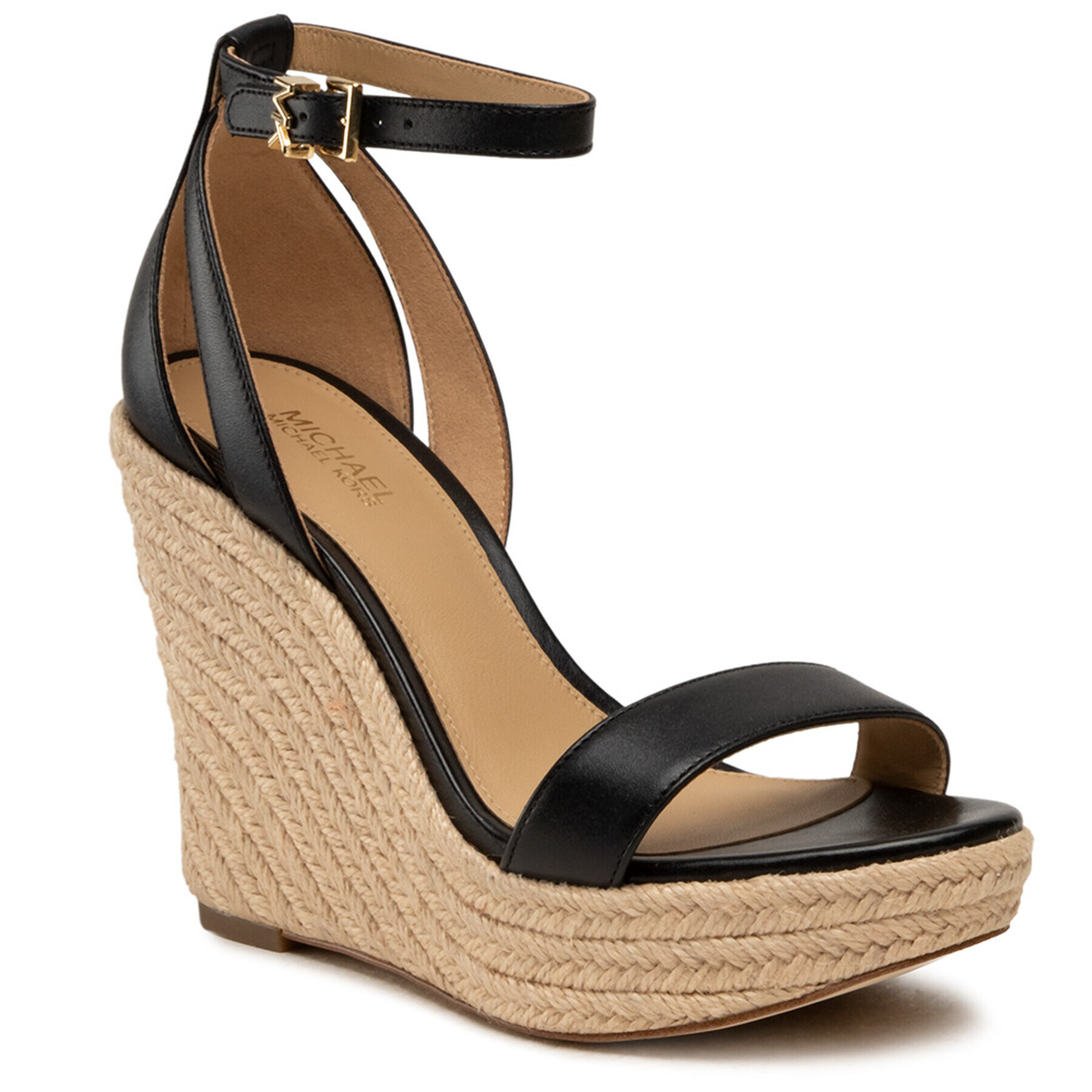 MICHAEL Michael Kors Еспадрили Kimberly Wedge 40S1KBHS2L Черен - Pepit.bg