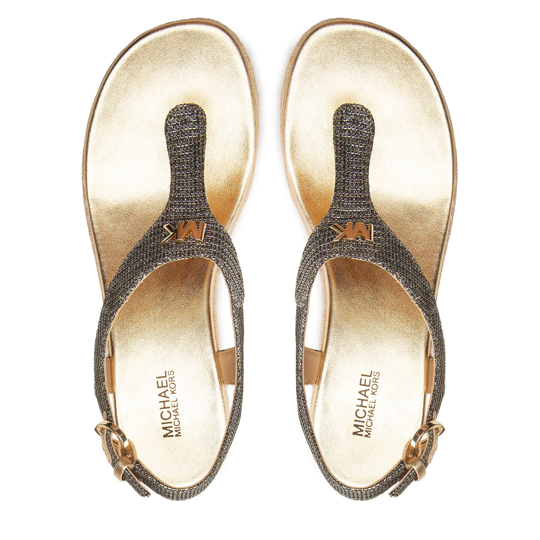 MICHAEL Michael Kors Еспадрили Laney Thong 40S1LAMS1D Черен - Pepit.bg