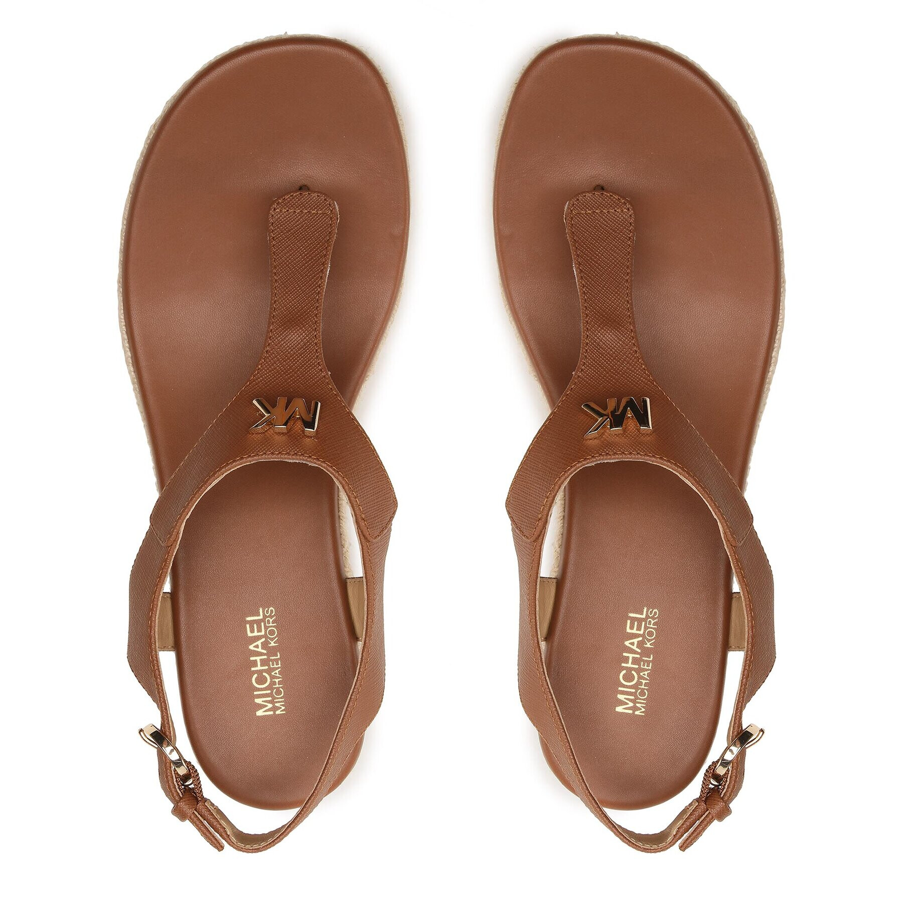 MICHAEL Michael Kors Еспадрили Laney Thong 40T0LAMS1M Кафяв - Pepit.bg
