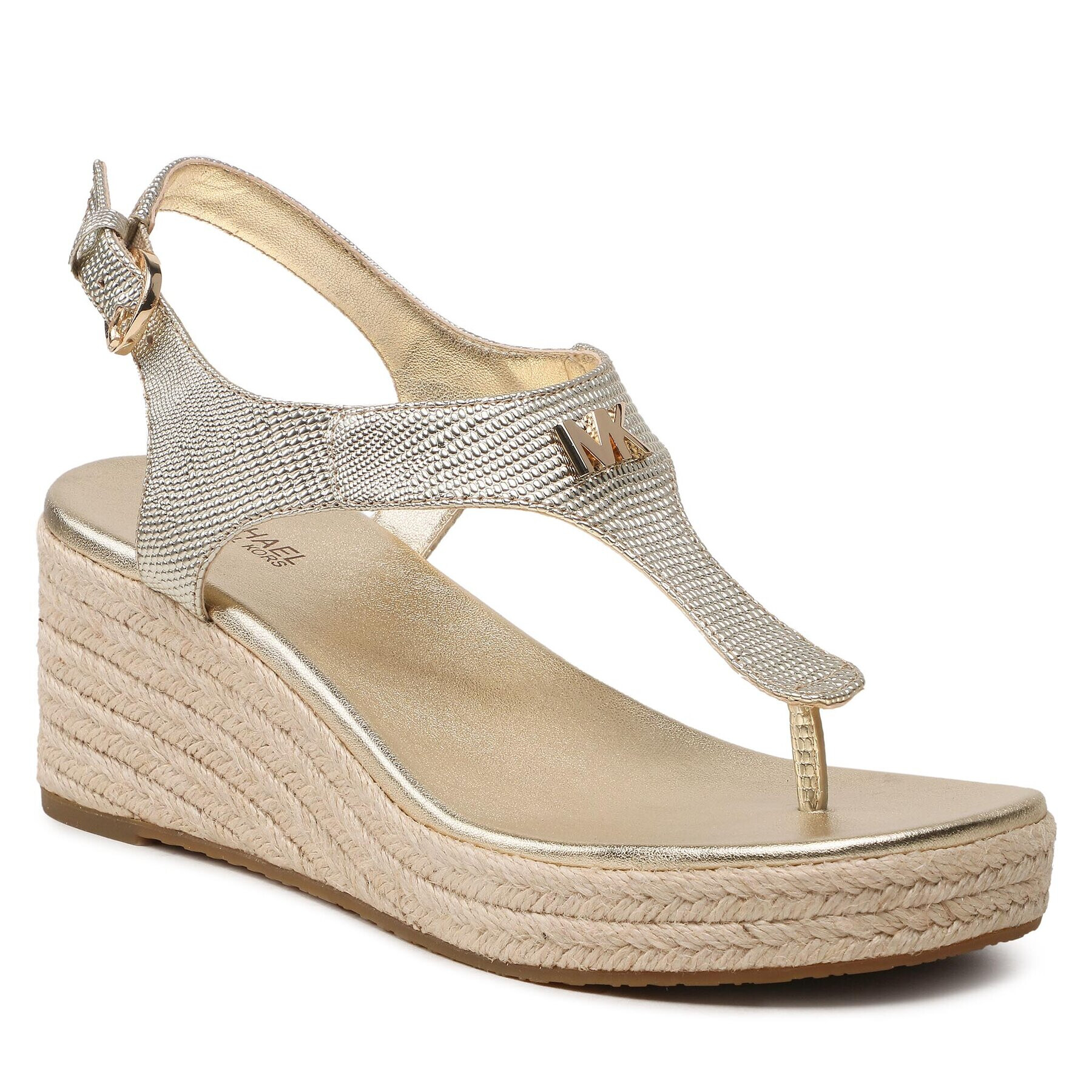 MICHAEL Michael Kors Еспадрили Laney Thong 40T0LAMS1M Златист - Pepit.bg