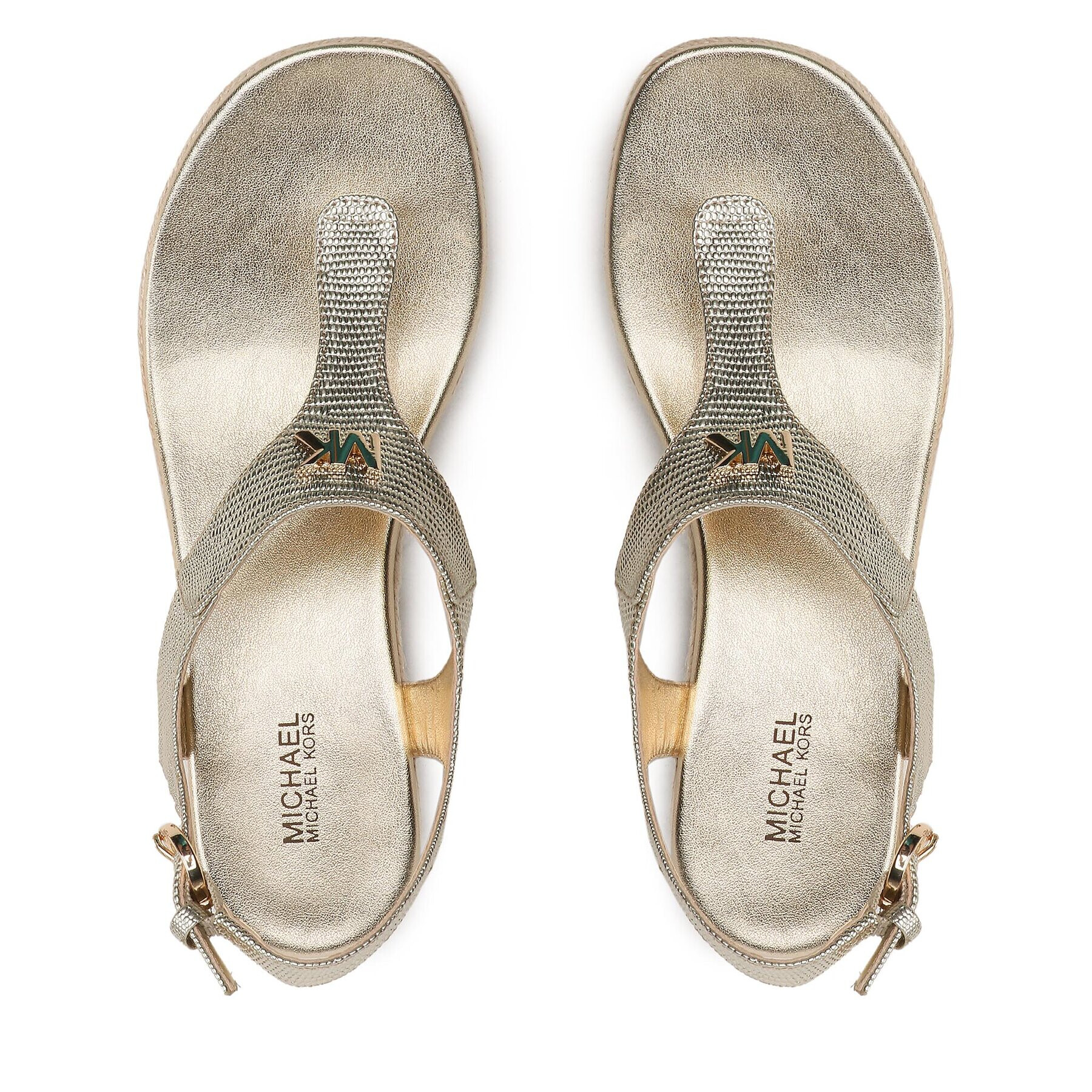 MICHAEL Michael Kors Еспадрили Laney Thong 40T0LAMS1M Златист - Pepit.bg