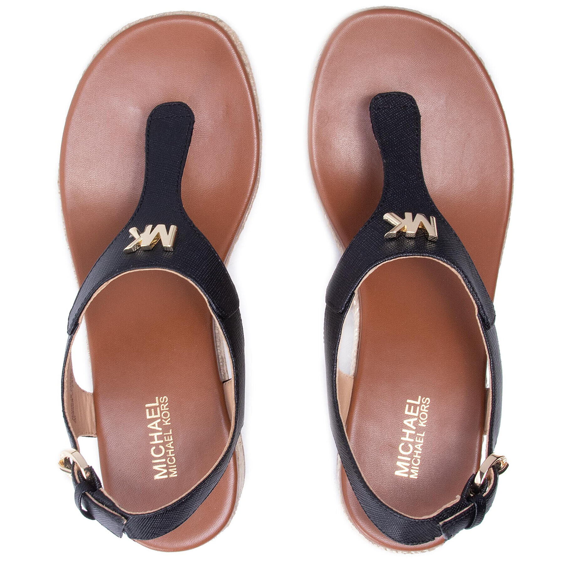 MICHAEL Michael Kors Еспадрили Laney Thong 40T0LAMS2L Кафяв - Pepit.bg