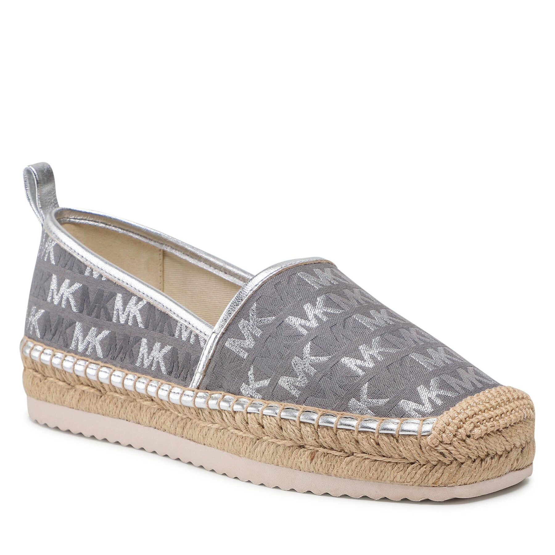 MICHAEL Michael Kors Еспадрили Lenny Espadrille 40R2LNFP1Y Сив - Pepit.bg