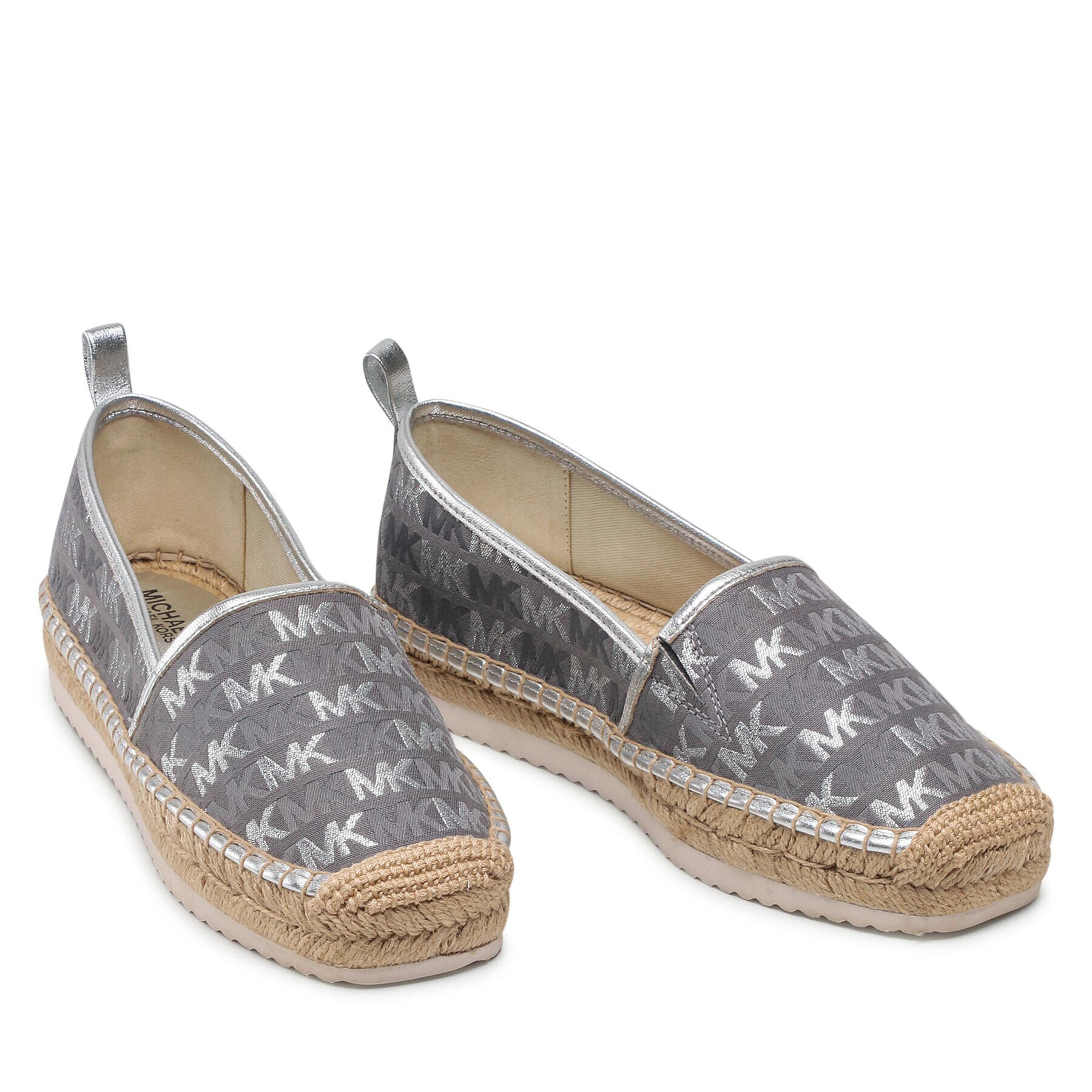 MICHAEL Michael Kors Еспадрили Lenny Espadrille 40R2LNFP1Y Сив - Pepit.bg