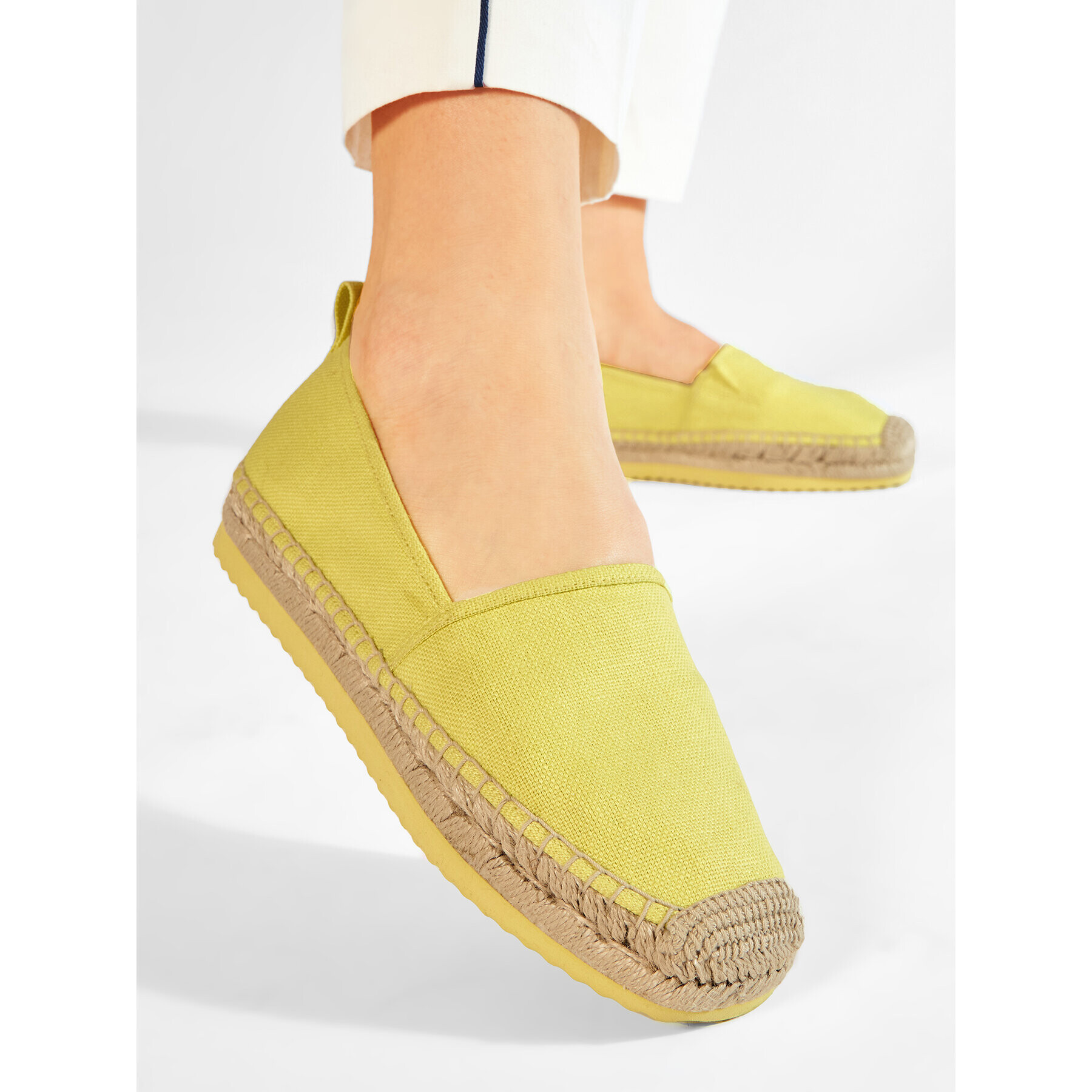 MICHAEL Michael Kors Еспадрили Lenny Espadrille 40S1LNFP1D Жълт - Pepit.bg