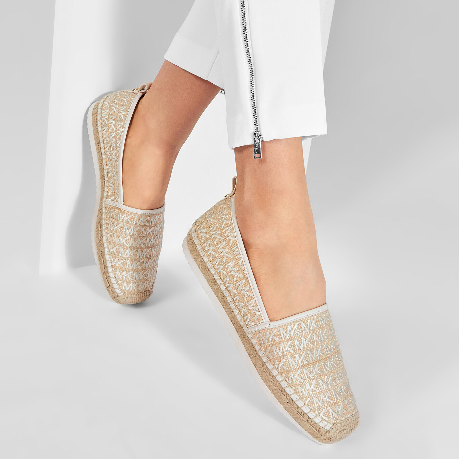 MICHAEL Michael Kors Еспадрили Lenny Espadrille 40S1LNFP7D Бежов - Pepit.bg
