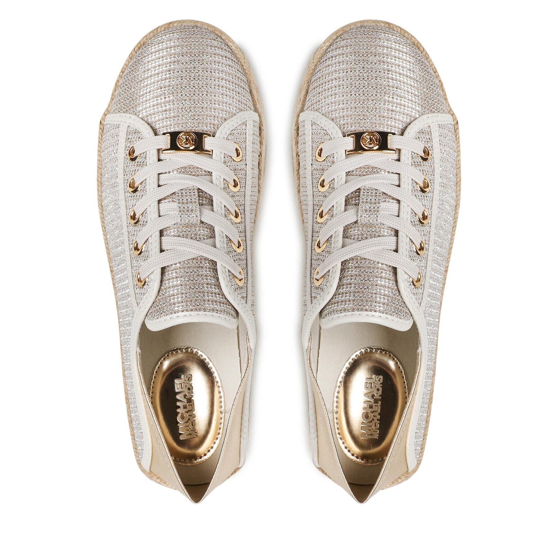 MICHAEL Michael Kors Еспадрили Libby Slide 43S2LBFS1D Златист - Pepit.bg