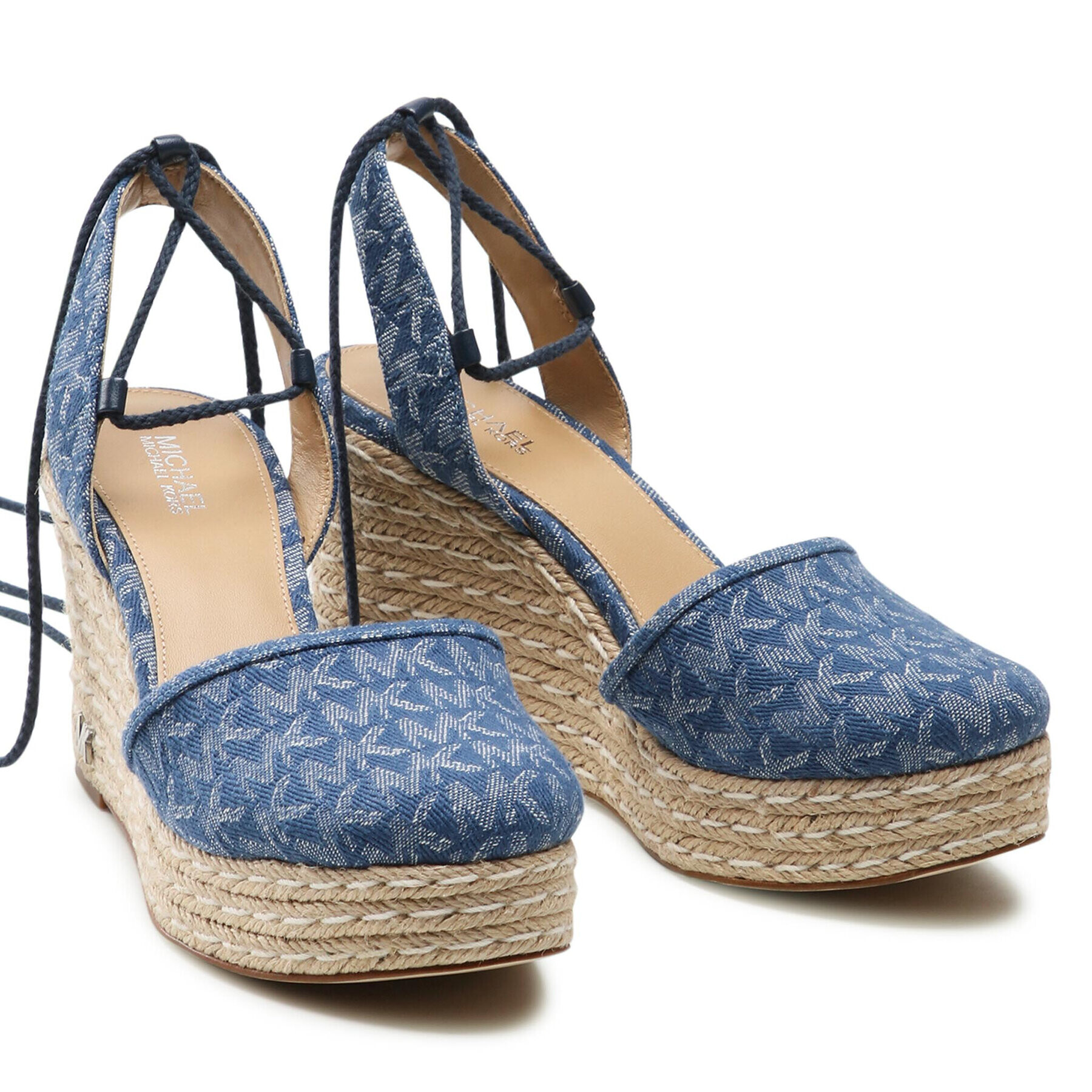 MICHAEL Michael Kors Еспадрили Margie Closed Toe Wedge 40S2MGMS2Y Син - Pepit.bg