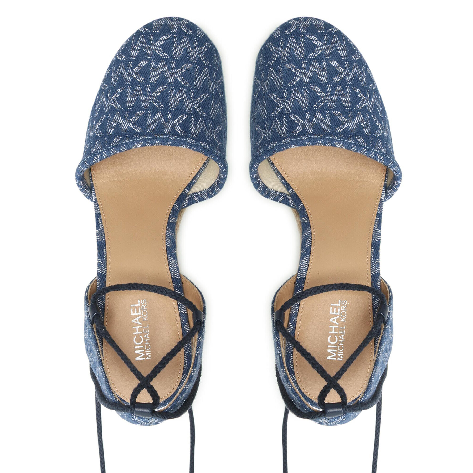 MICHAEL Michael Kors Еспадрили Margie Closed Toe Wedge 40S2MGMS2Y Син - Pepit.bg