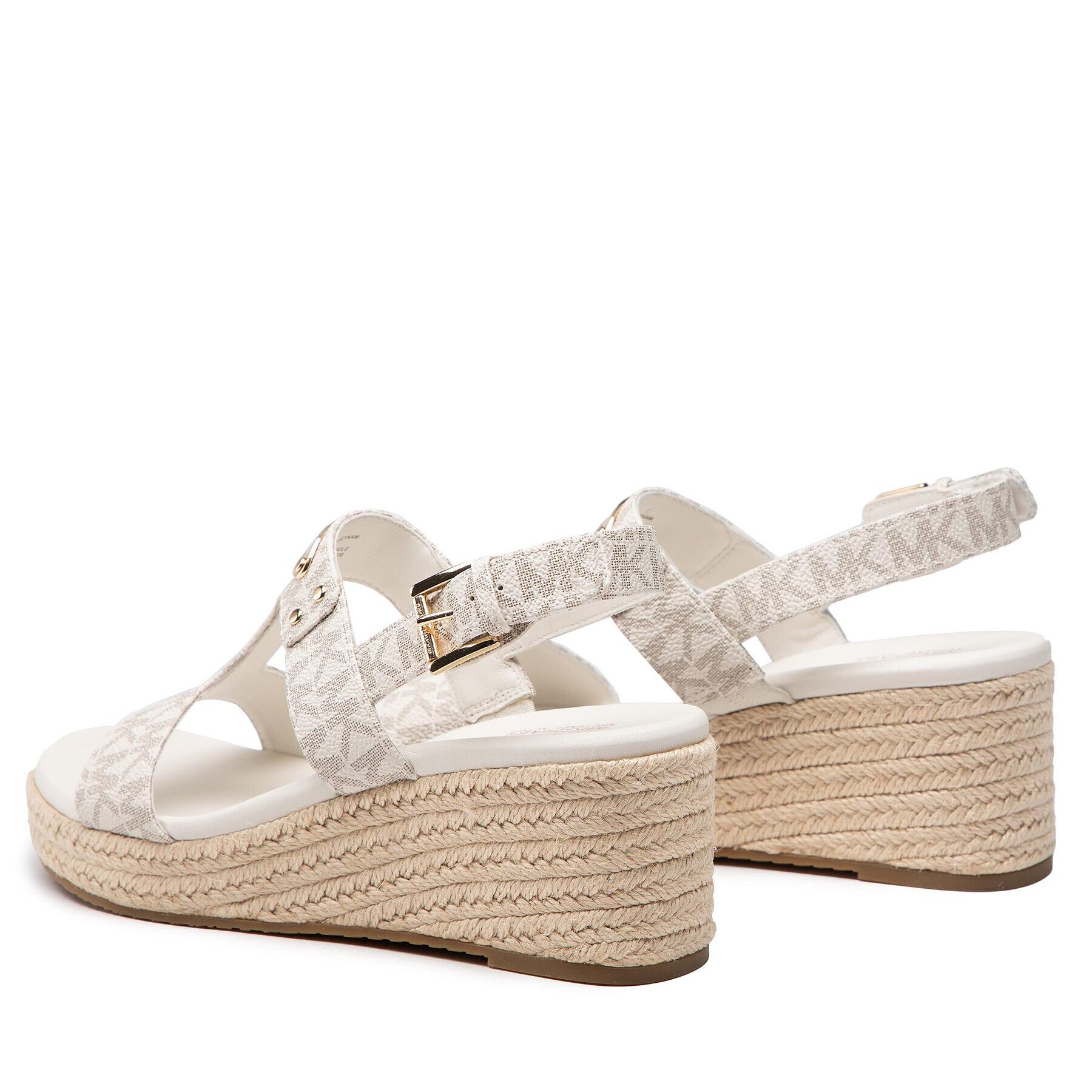 MICHAEL Michael Kors Еспадрили Mk Plate Wedge 40T2MKMS1B Бял - Pepit.bg