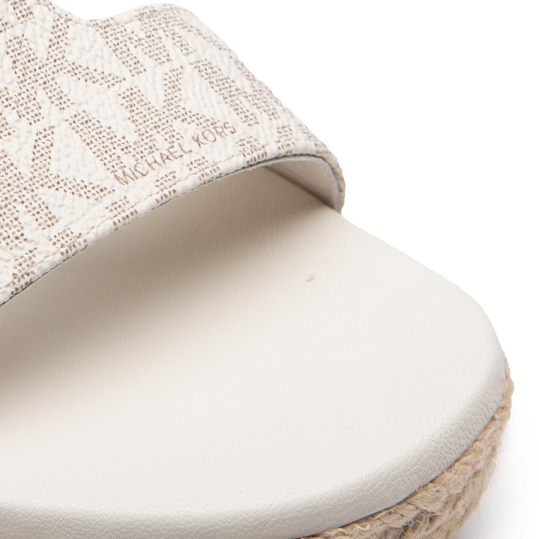 MICHAEL Michael Kors Еспадрили Mk Plate Wedge 40T2MKMS1B Бял - Pepit.bg