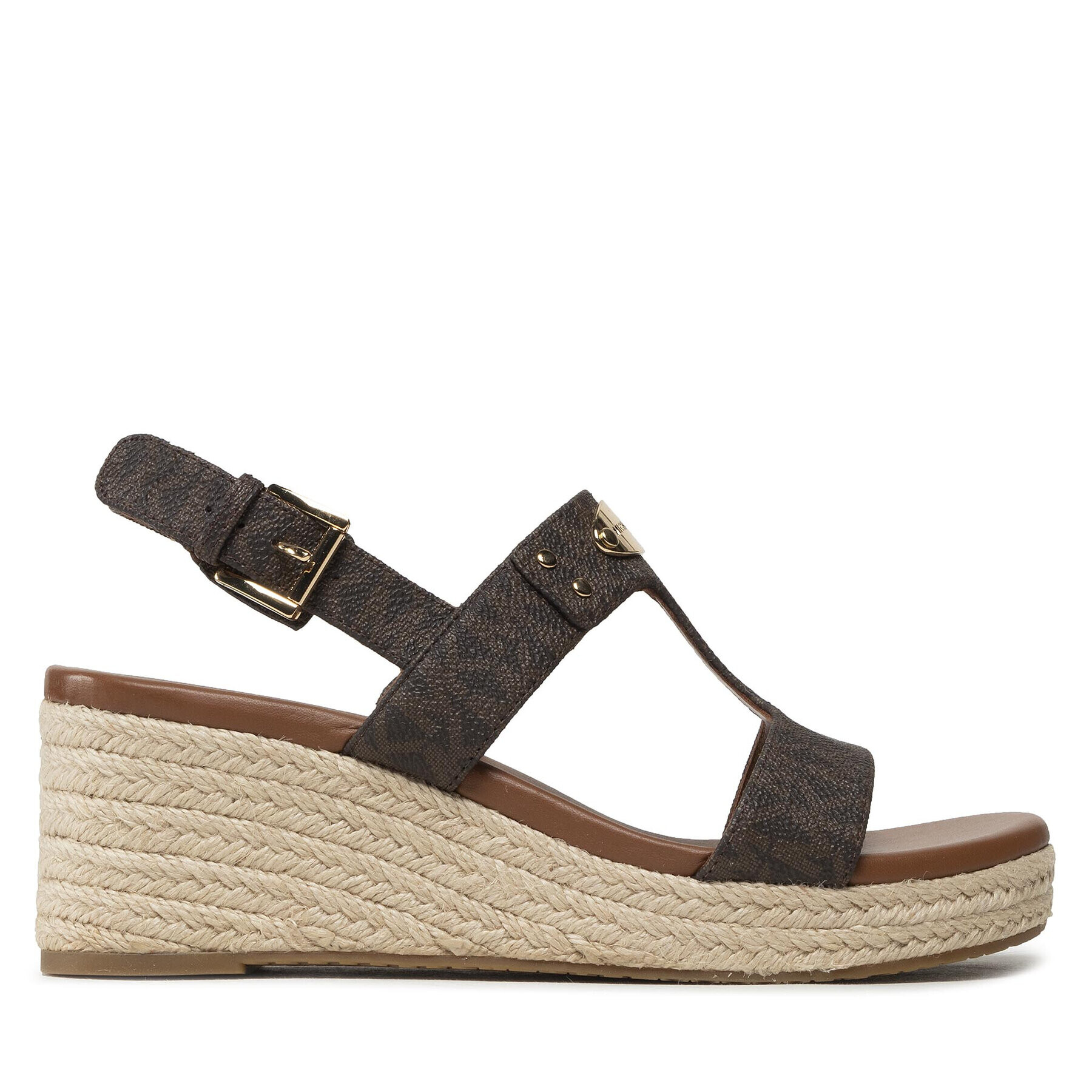 MICHAEL Michael Kors Еспадрили Mk Plate Wedge 40T2MKMS1B Кафяв - Pepit.bg