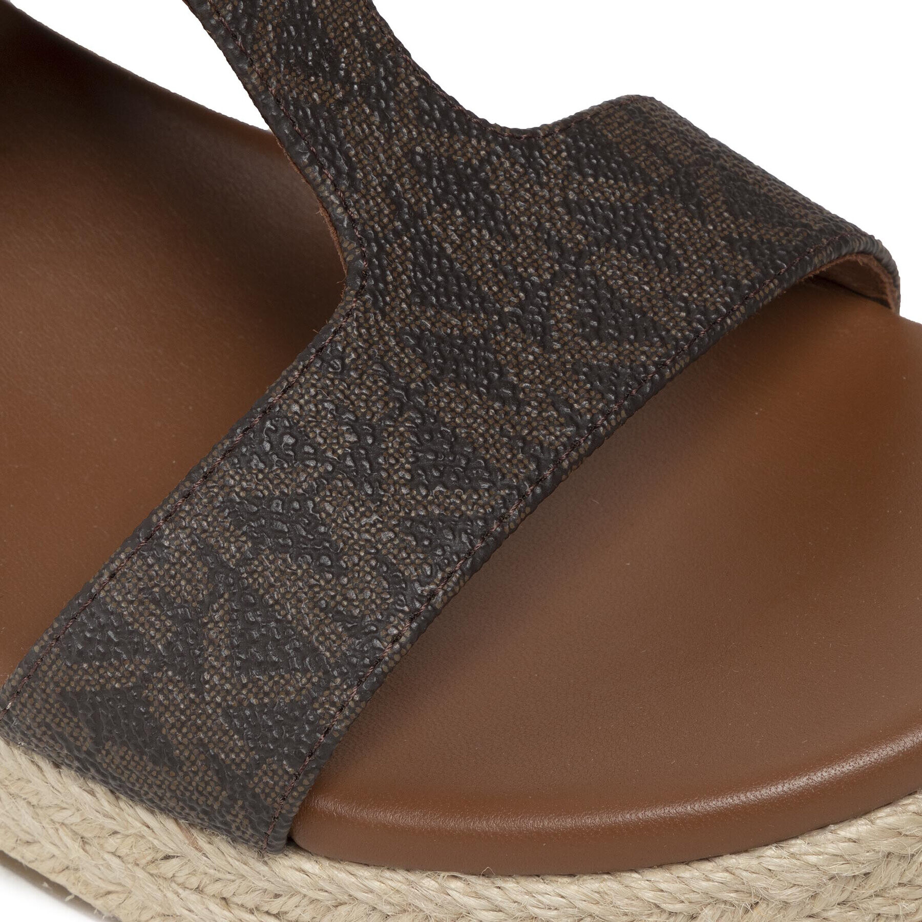MICHAEL Michael Kors Еспадрили Mk Plate Wedge 40T2MKMS1B Кафяв - Pepit.bg