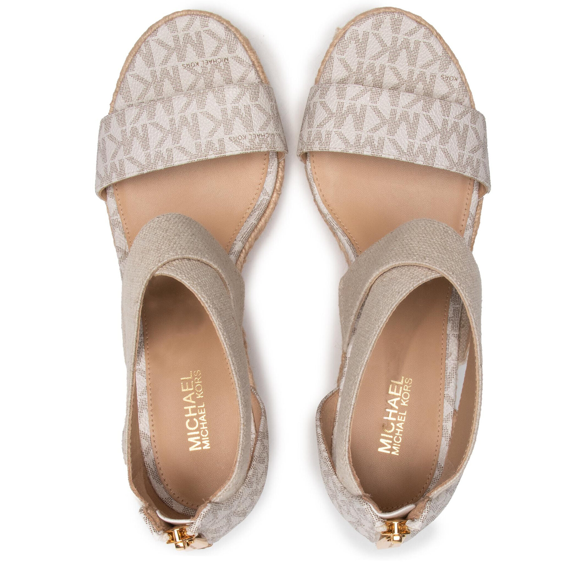 MICHAEL Michael Kors Еспадрили Prue Wedge 40S0PRMS2B Бежов - Pepit.bg