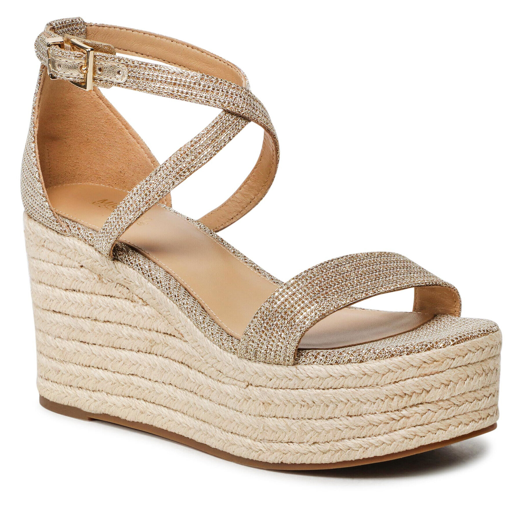 MICHAEL Michael Kors Еспадрили Serena Wedge 40S2SEMS1D Златист - Pepit.bg