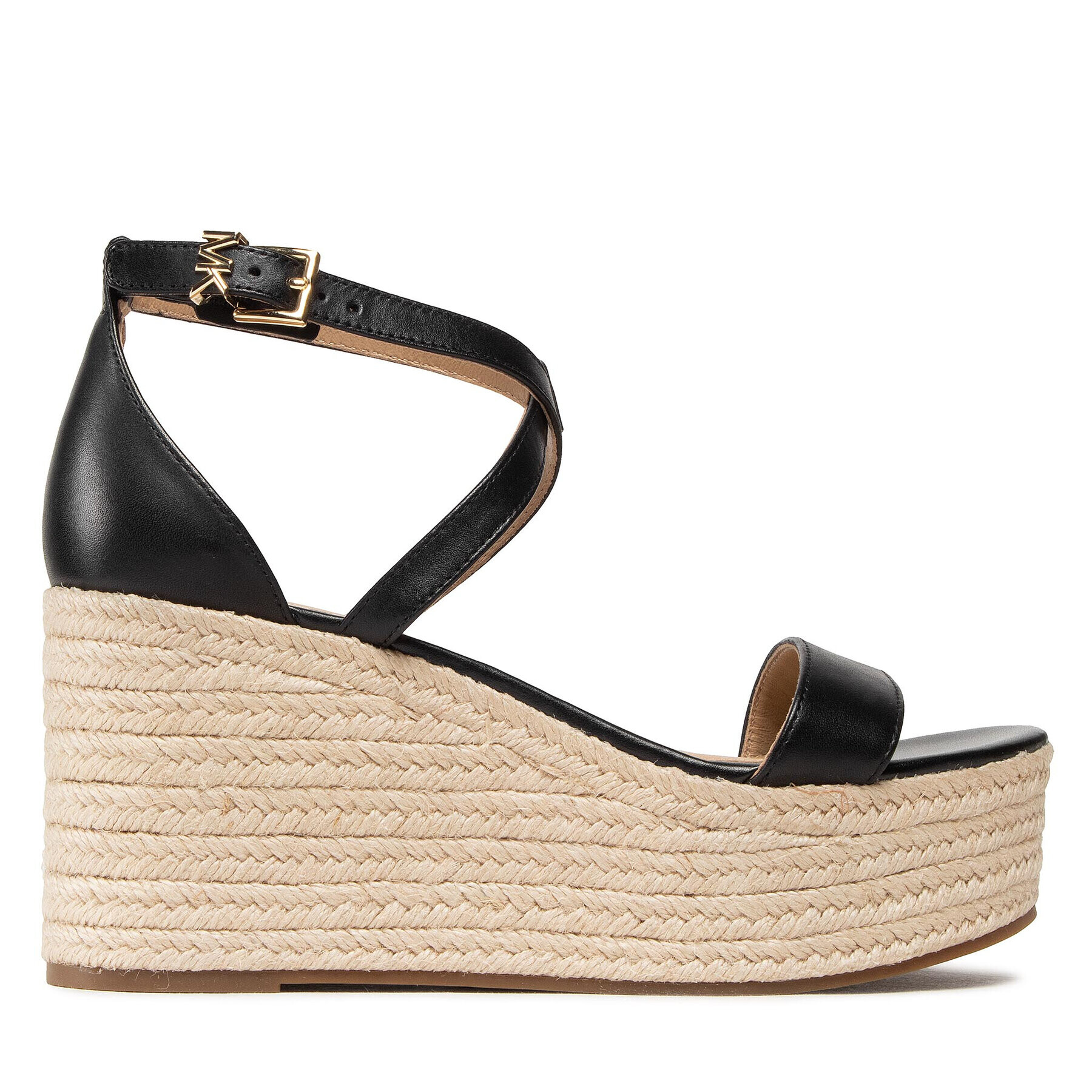 MICHAEL Michael Kors Еспадрили Serena Wedge Espadrille 40S2SEMS1L Черен - Pepit.bg