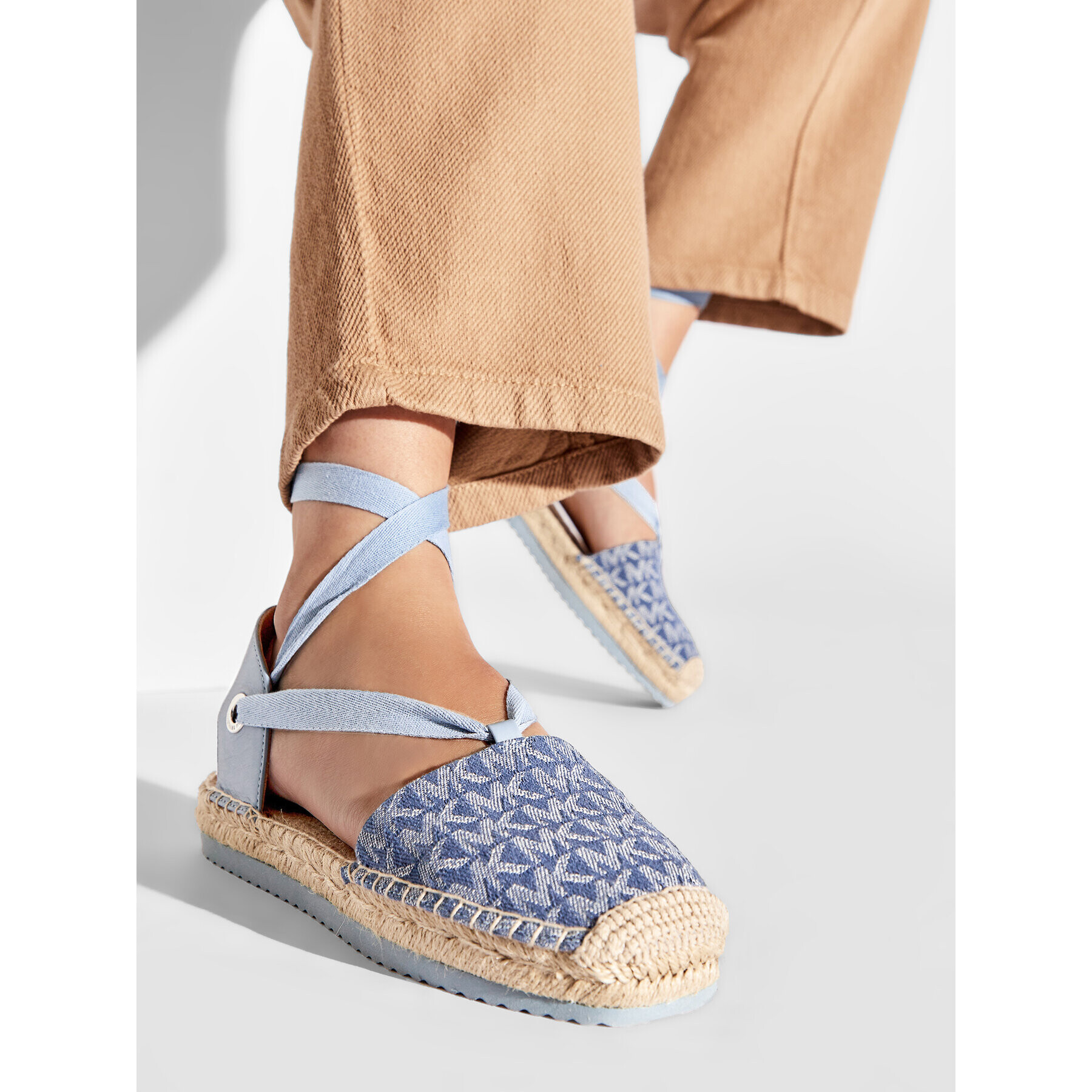 MICHAEL Michael Kors Еспадрили Yara Espadrille 40S2YAFP2Y Син - Pepit.bg
