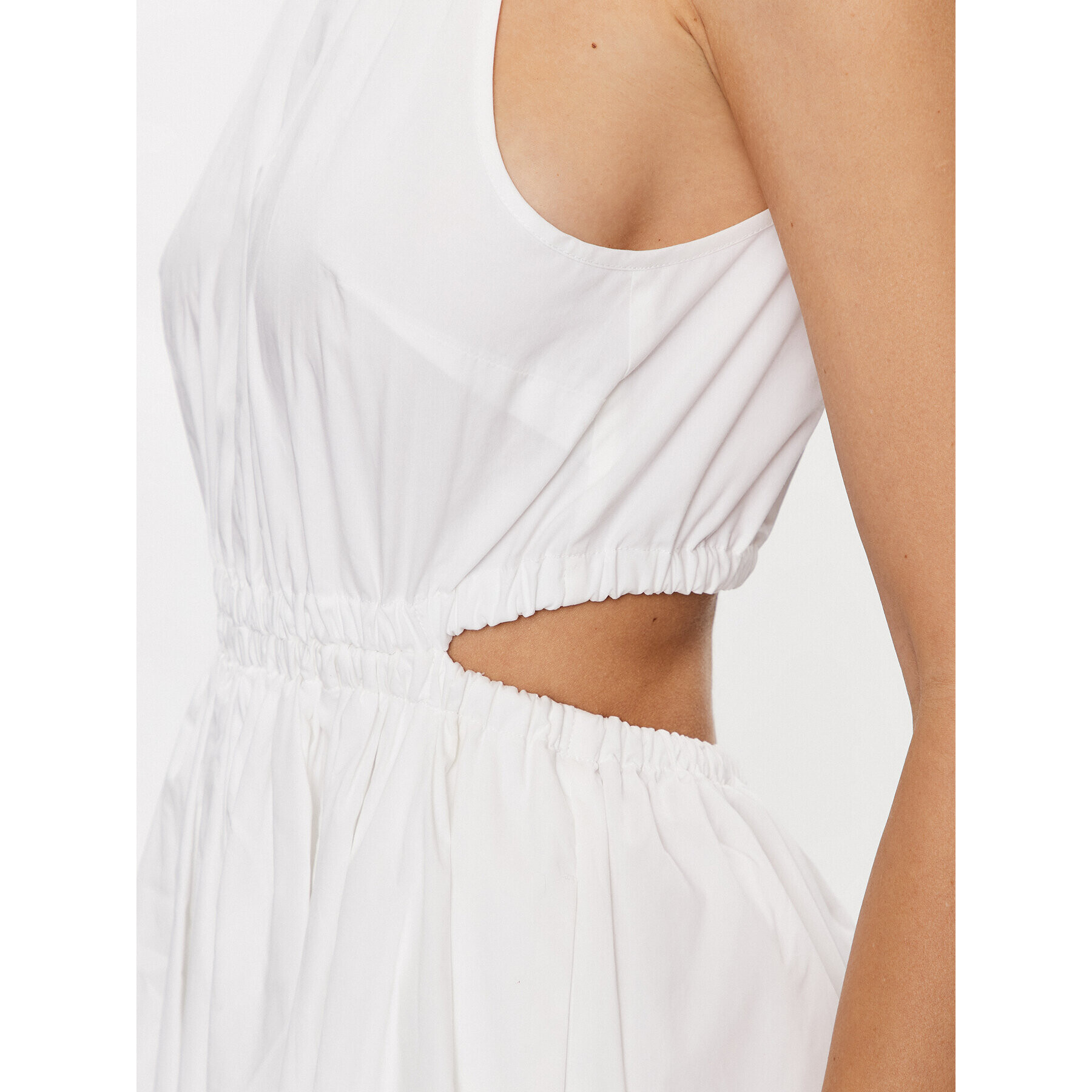 MICHAEL Michael Kors Ежедневна рокля MS28182F4C Бял Regular Fit - Pepit.bg