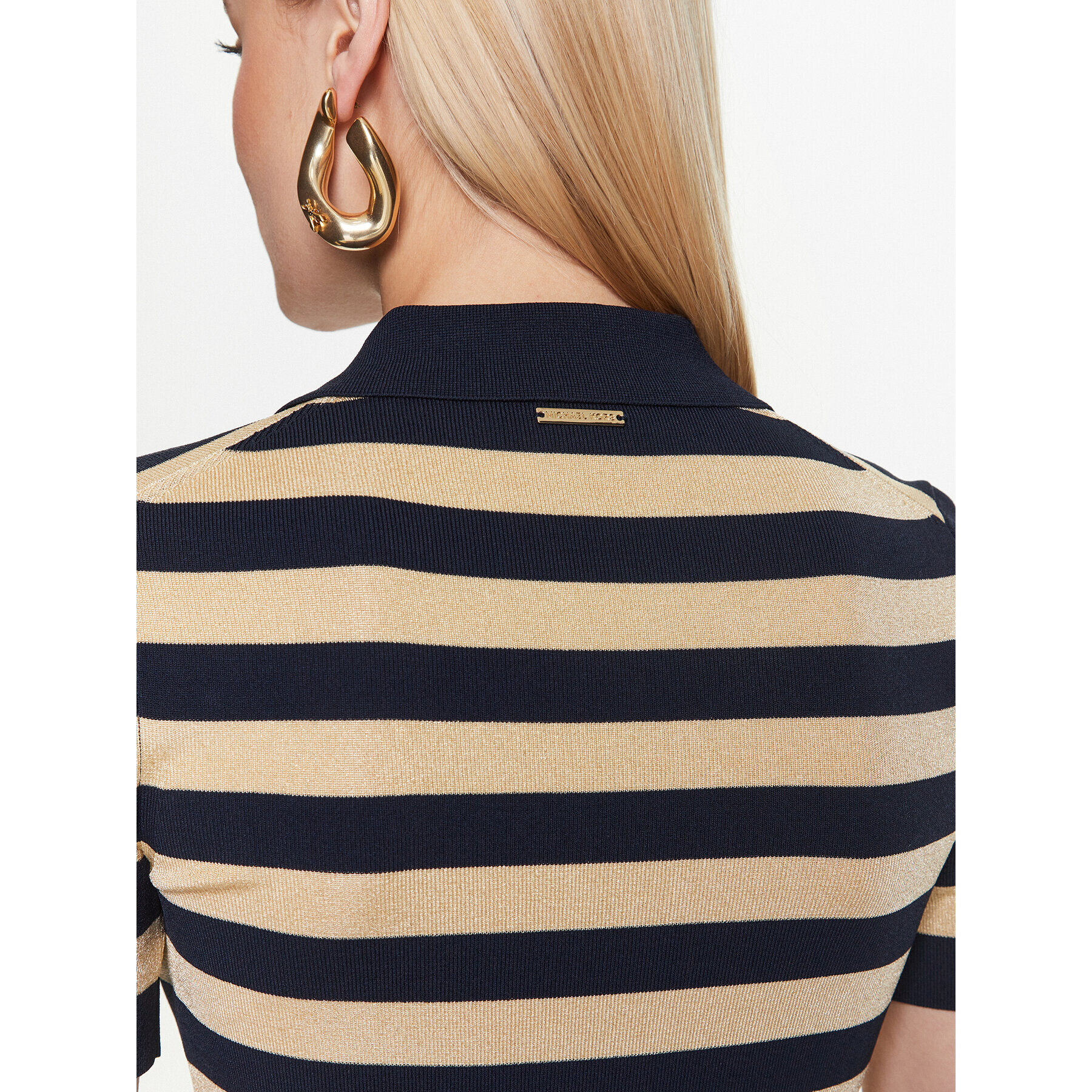 MICHAEL Michael Kors Ежедневна рокля MS381OW5EU Тъмносин Regular Fit - Pepit.bg