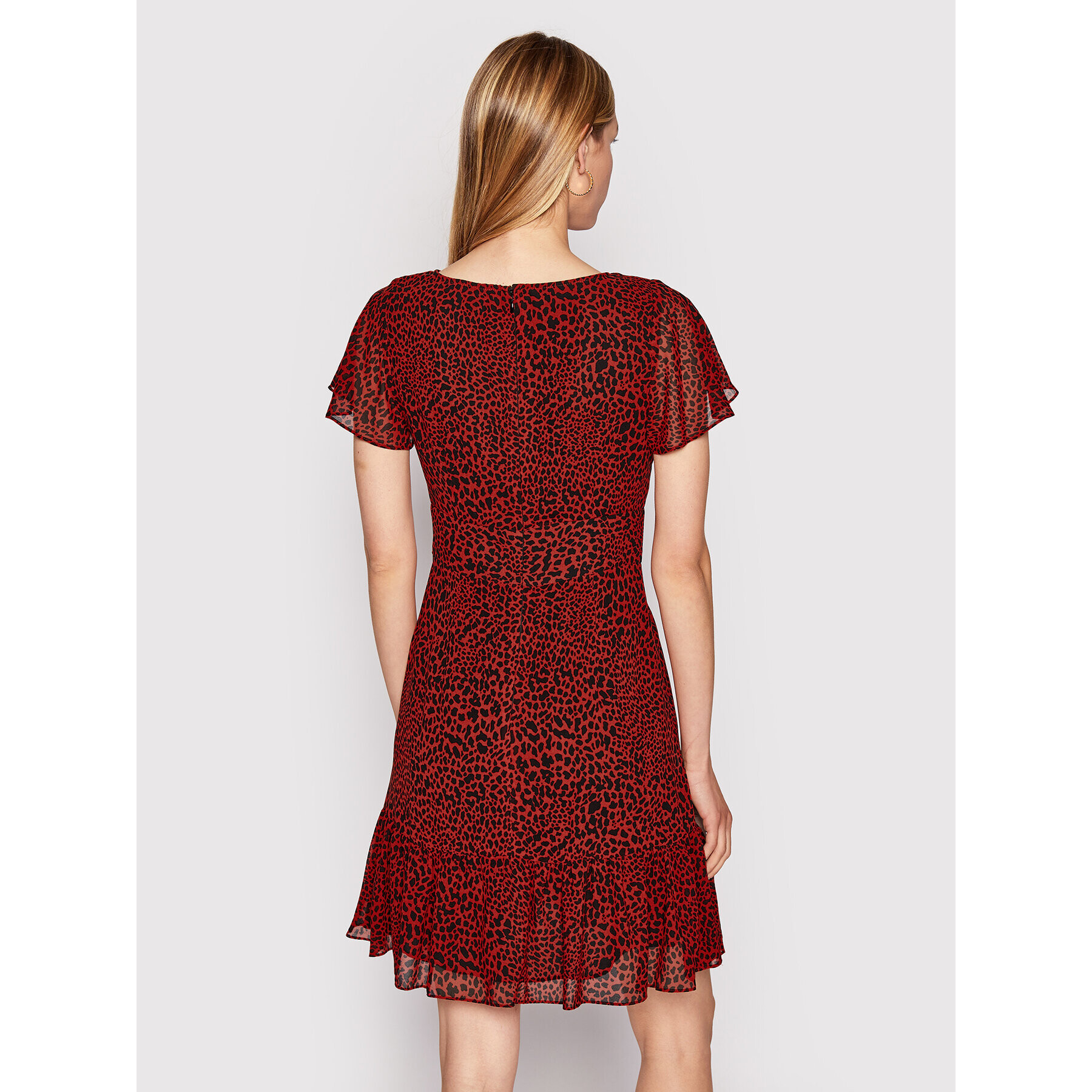MICHAEL Michael Kors Ежедневна рокля MU2814Y6G4 Червен Regular Fit - Pepit.bg