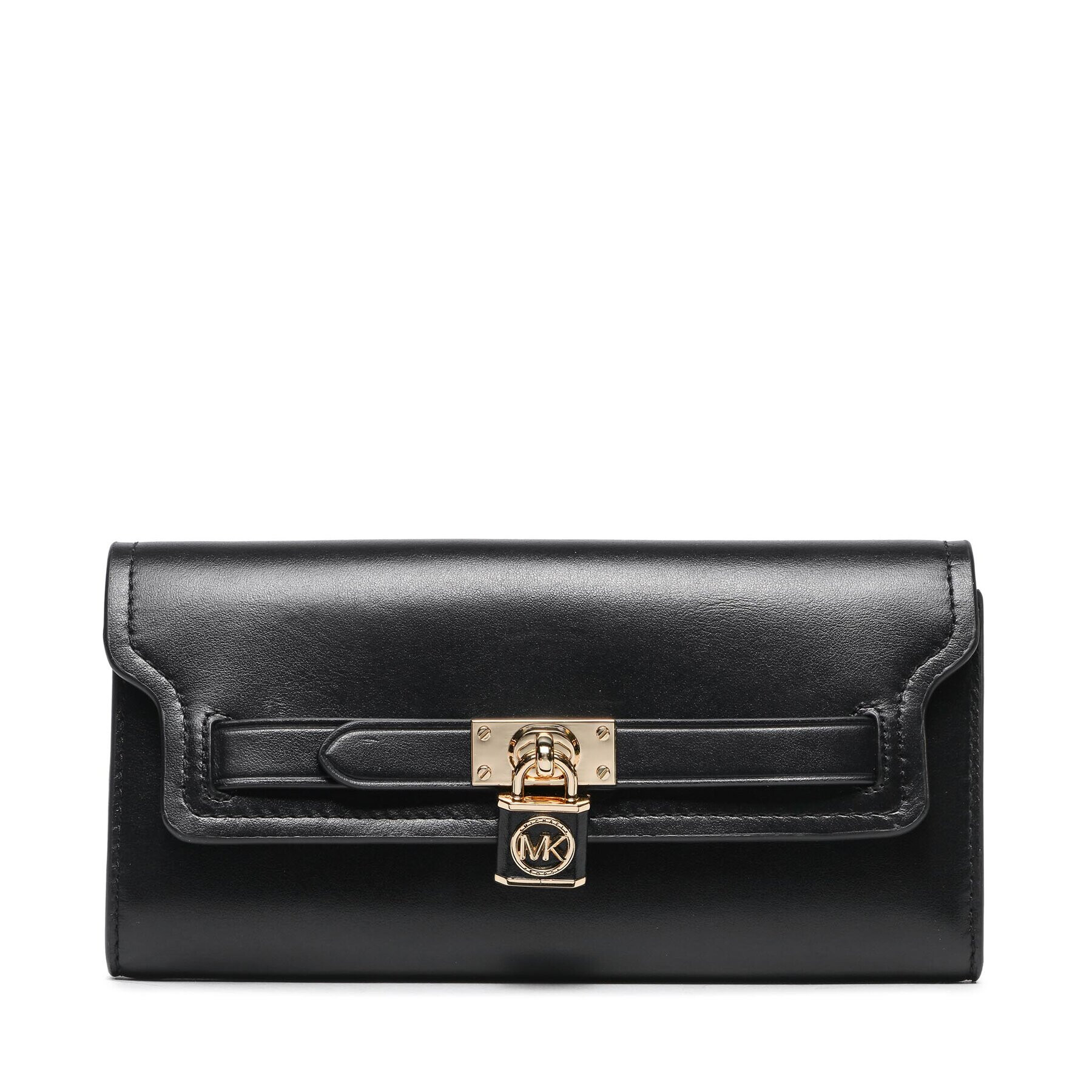 MICHAEL Michael Kors Голям дамски портфейл Hamilton Legacy 34R3G9HE7L Черен - Pepit.bg