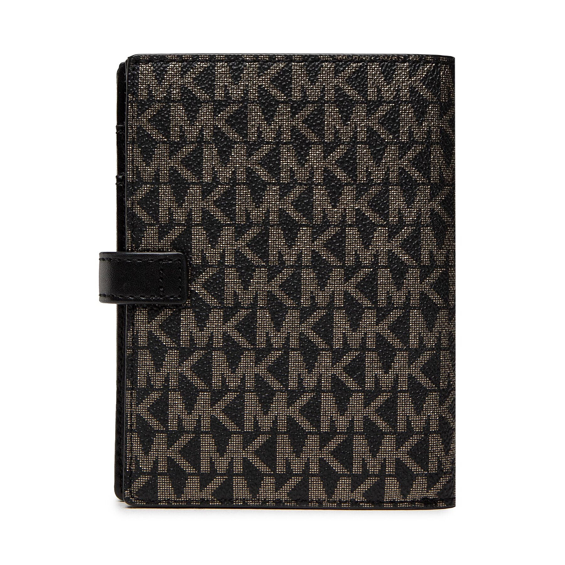 MICHAEL Michael Kors Голям дамски портфейл Heritage 34F2G5HF6O Черен - Pepit.bg