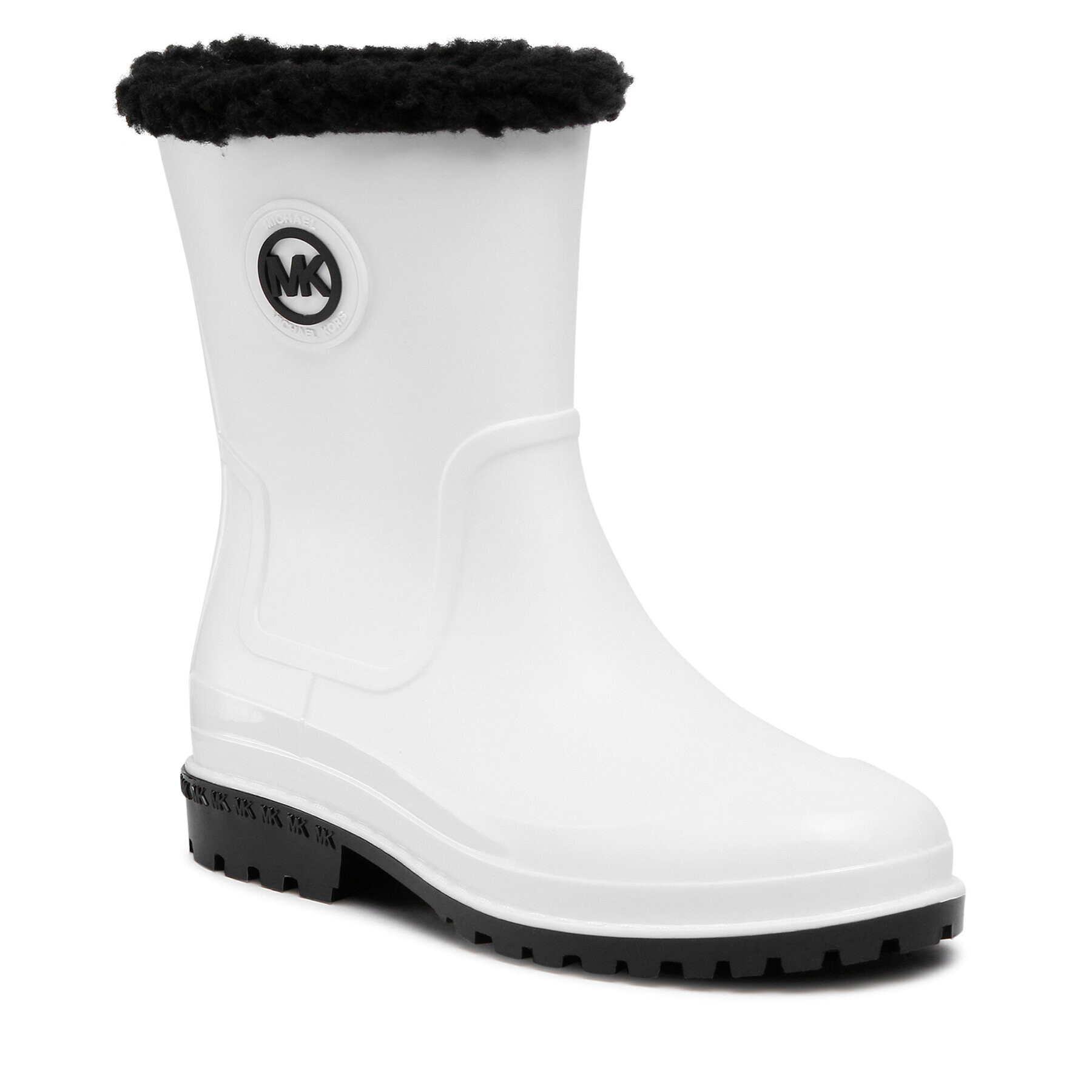 MICHAEL Michael Kors Гумени ботуши Montaigne Pullon Rainboot 40F2MNFB6Q Бял - Pepit.bg