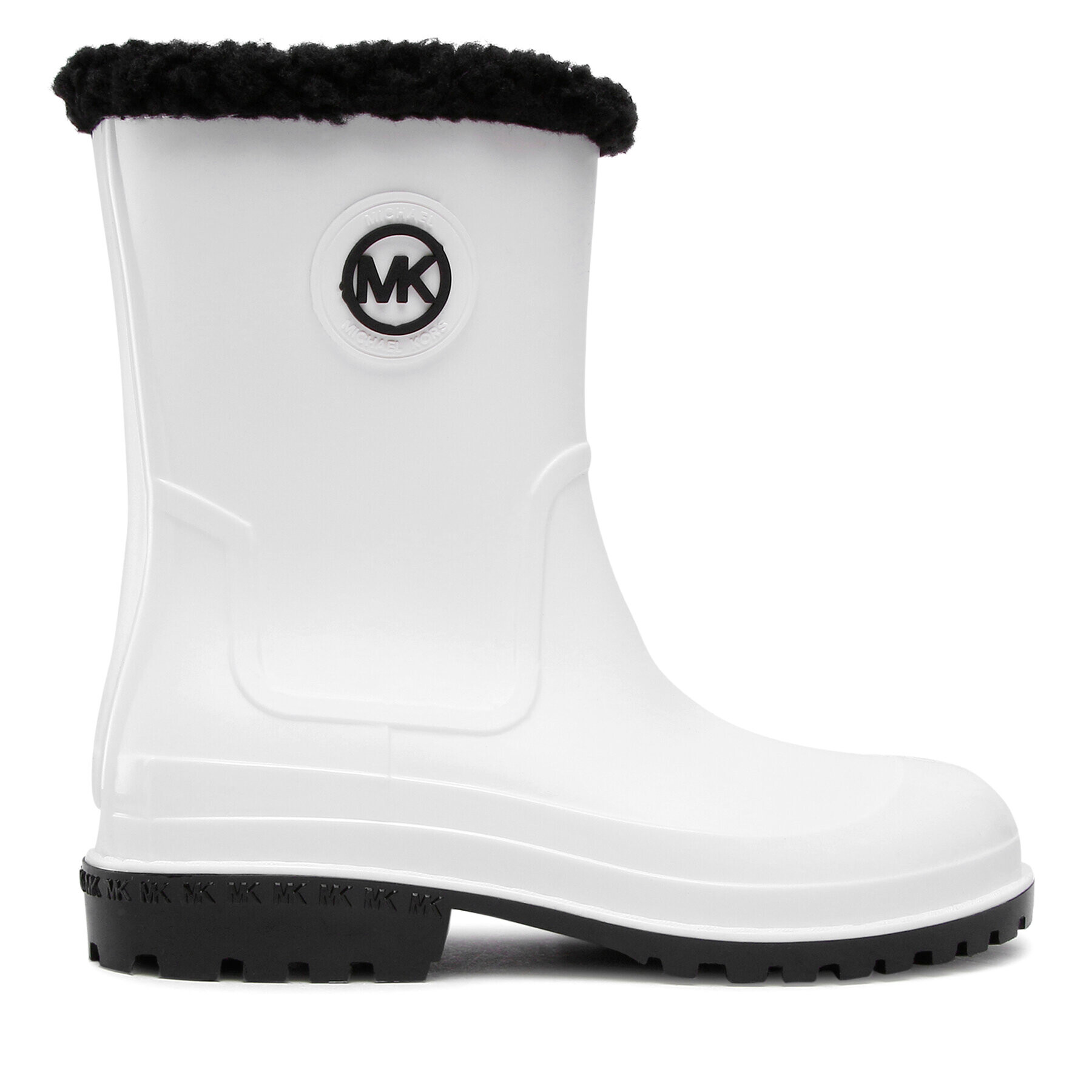 MICHAEL Michael Kors Гумени ботуши Montaigne Pullon Rainboot 40F2MNFB6Q Бял - Pepit.bg