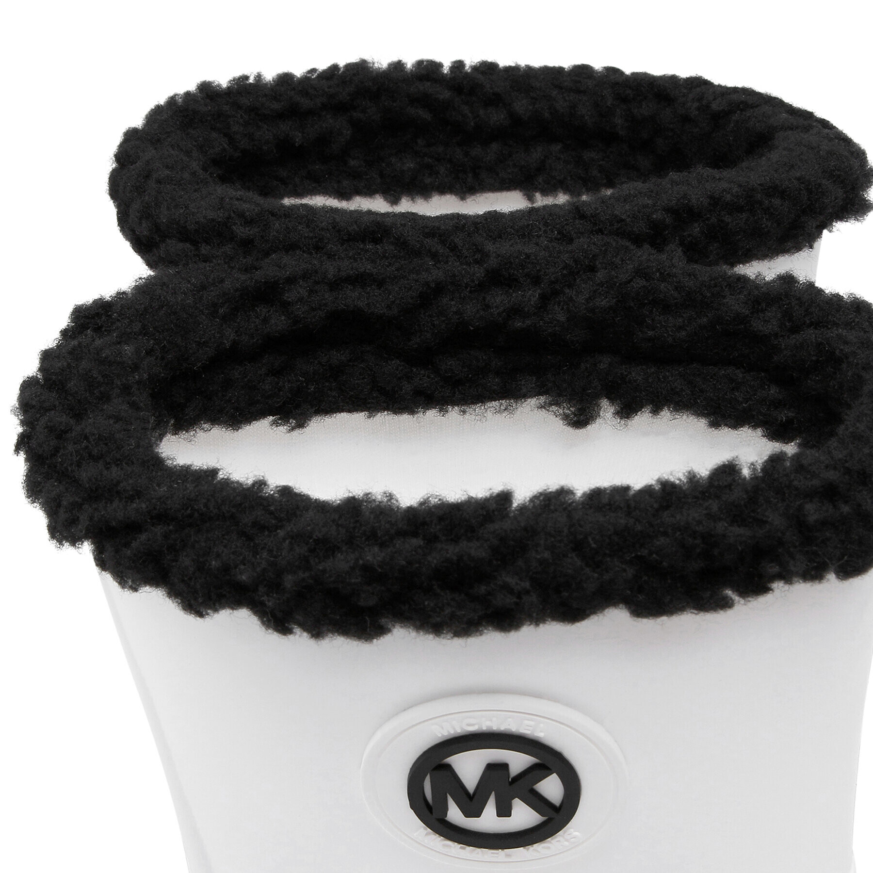 MICHAEL Michael Kors Гумени ботуши Montaigne Pullon Rainboot 40F2MNFB6Q Бял - Pepit.bg