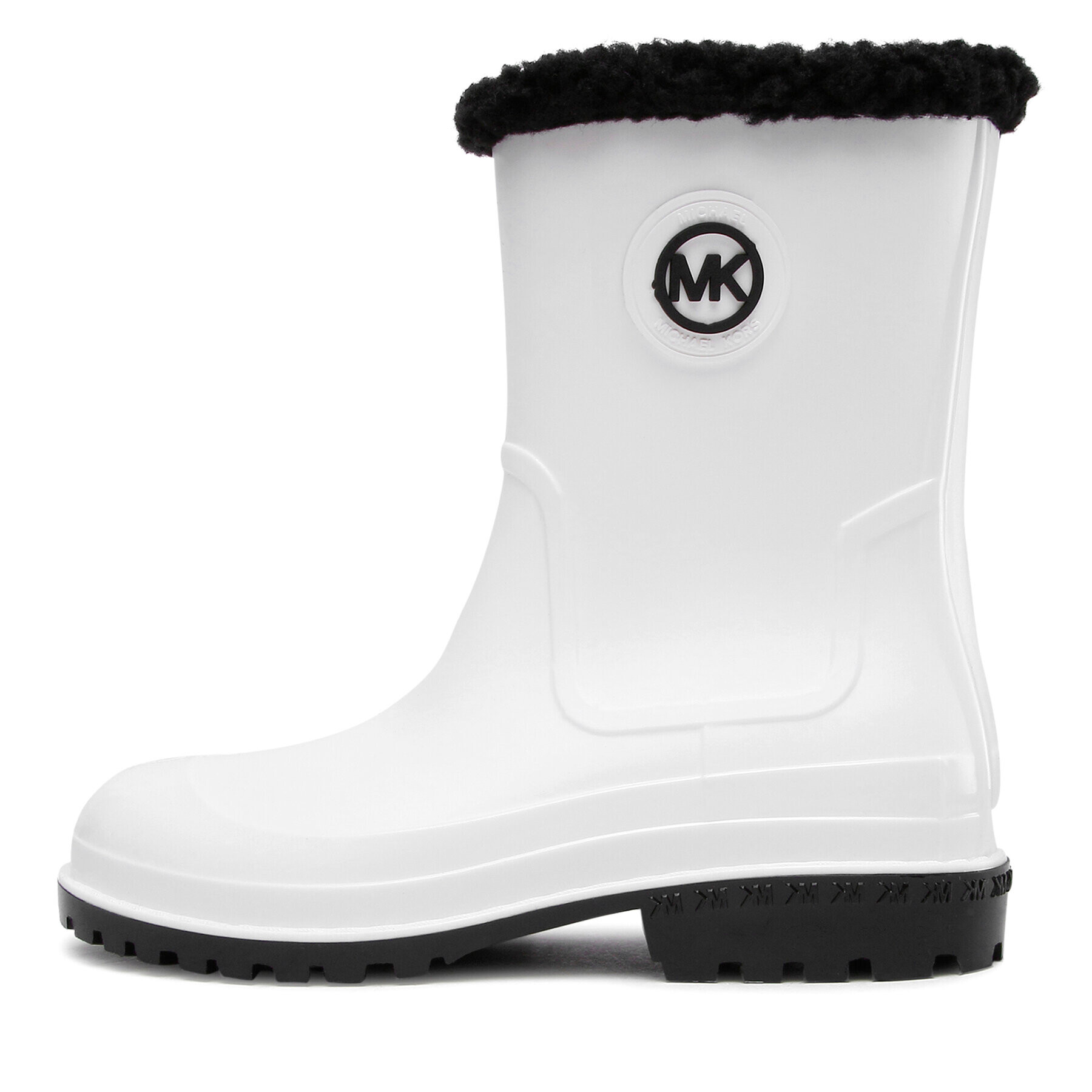 MICHAEL Michael Kors Гумени ботуши Montaigne Pullon Rainboot 40F2MNFB6Q Бял - Pepit.bg