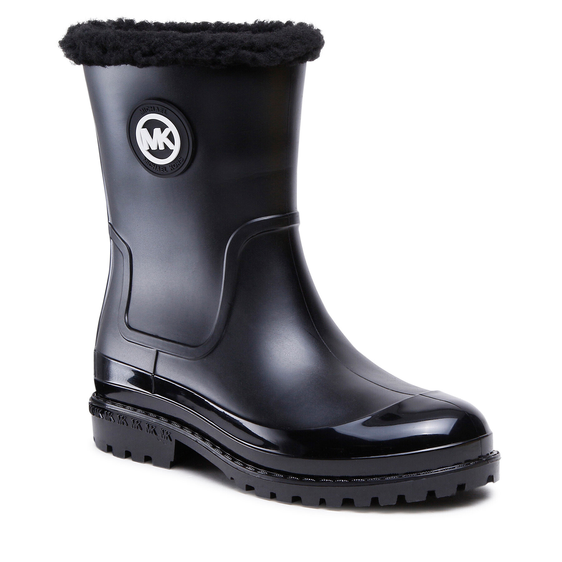 MICHAEL Michael Kors Гумени ботуши Montaigne Pullon Rainboot 40F2MNFB6Q Черен - Pepit.bg