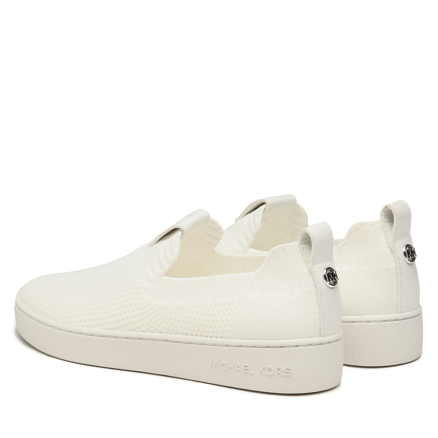 MICHAEL Michael Kors Гуменки Juno Knit Slip On 43R3JUFSAD Бял - Pepit.bg