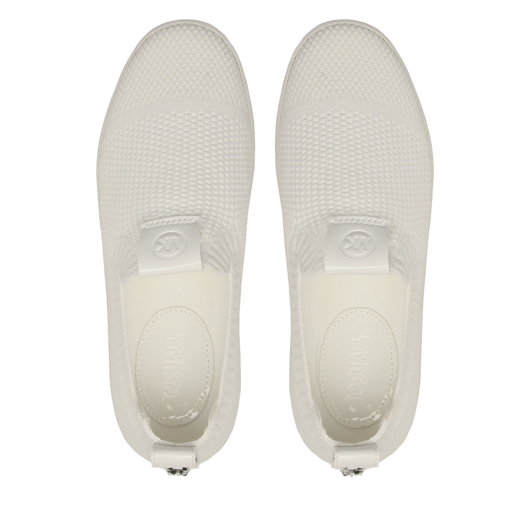 MICHAEL Michael Kors Гуменки Juno Knit Slip On 43R3JUFSAD Бял - Pepit.bg